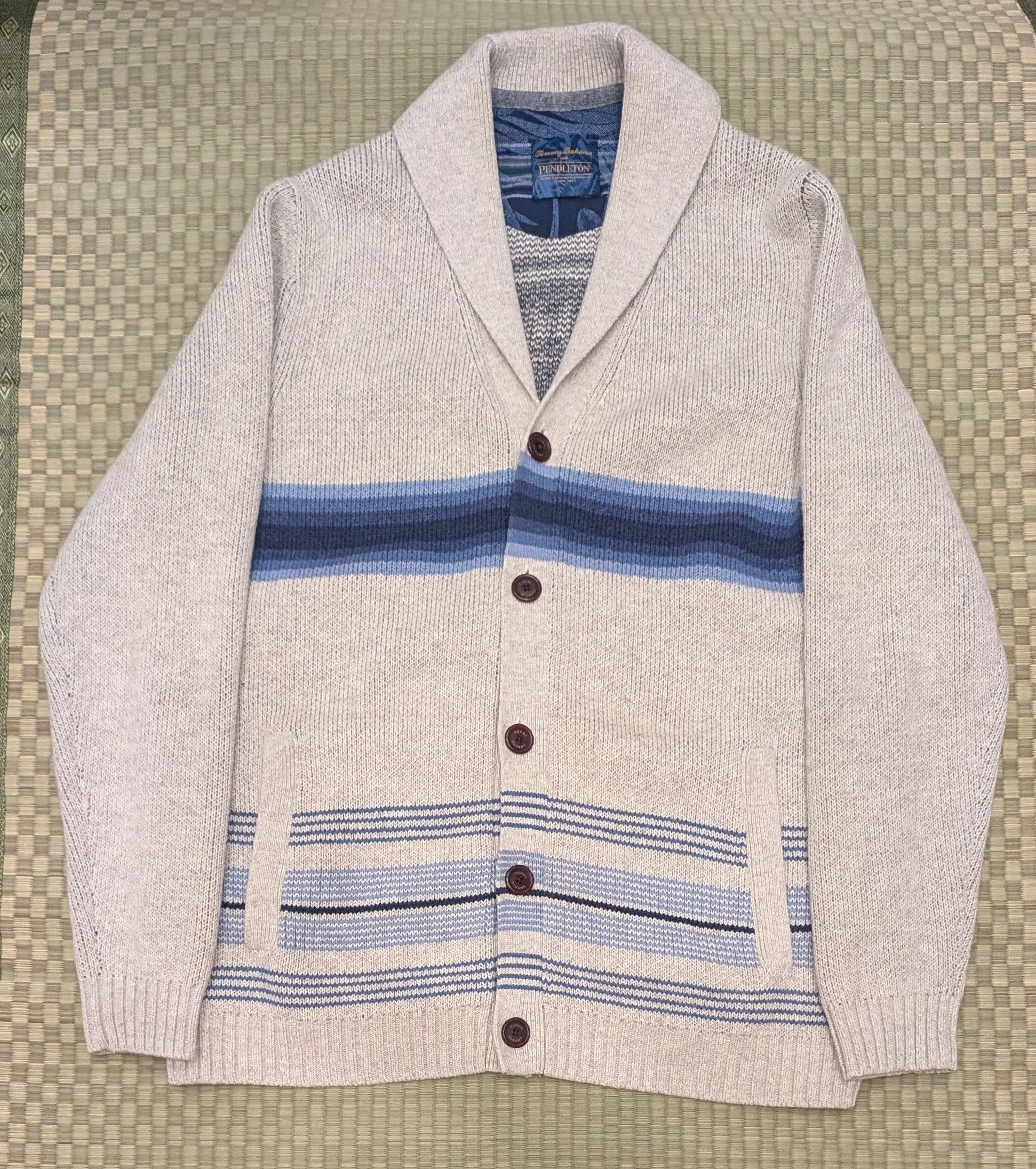 Pendleton Pendleton x Tommy Bahama Aloha Chief Harding Shawl Cardigan Size US M / EU 48-50 / 2 - 2 Thumbnail