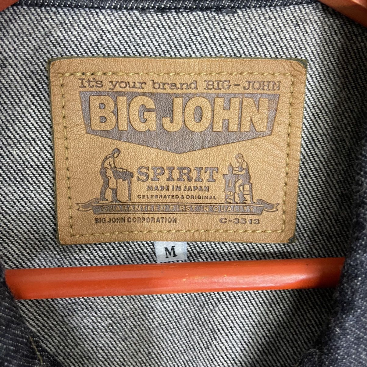 Big John × Vintage 90s Big John Denim Jacket Size US M / EU 48-50 / 2 - 8 Thumbnail
