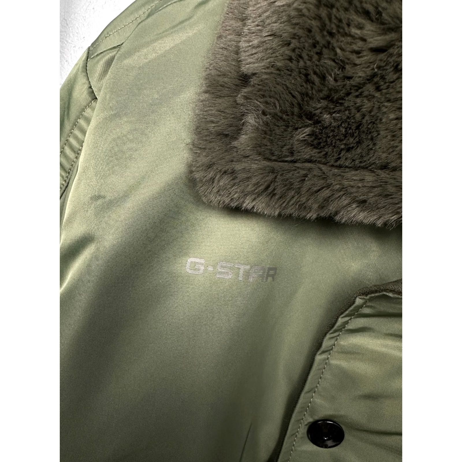 G-Star G Star Raw Mens Field Liner Jacket Fur Collar Size M Jacket Mens Multicolor Logo Windbreaker, 90s? Size US M / EU 48-50 / 2 - 3 Thumbnail