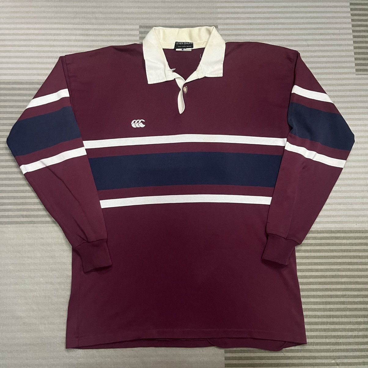 Canterbury of New Zealand Vintage Canterbury of New Zealand Rugby Shirt Size L Size US L / EU 52-54 / 3 - 1 Thumbnail