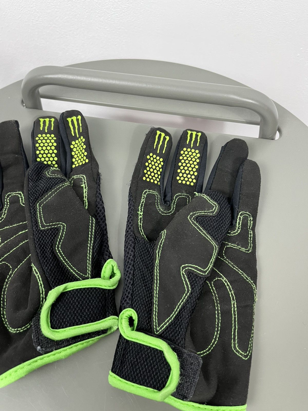 O'Neill O’Neal Monster Energy MX Gloves Black Green Size XL Size ONE SIZE - 9 Thumbnail