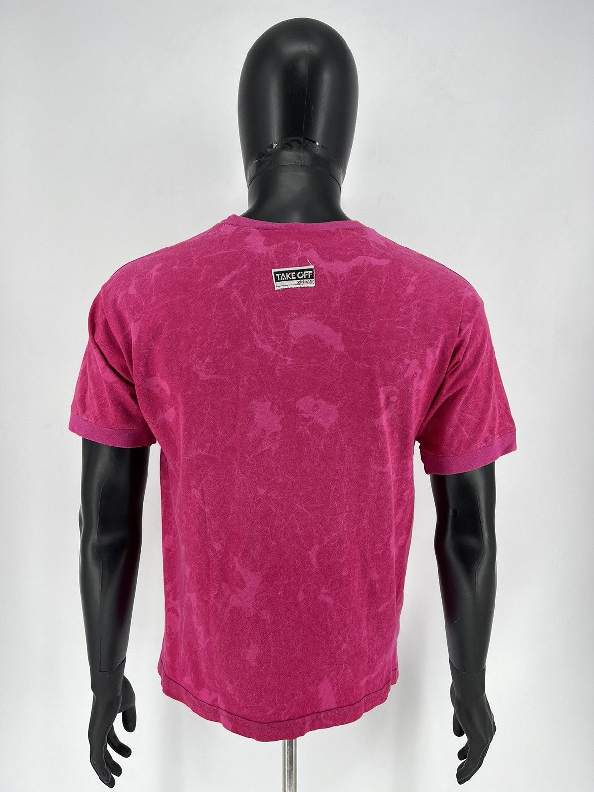 Adidas × Vintage 90s Vintage Adidas Take Off Modern Ethnic Off Tie-Dye tshirt Size US M / EU 48-50 / 2 - 9 Thumbnail