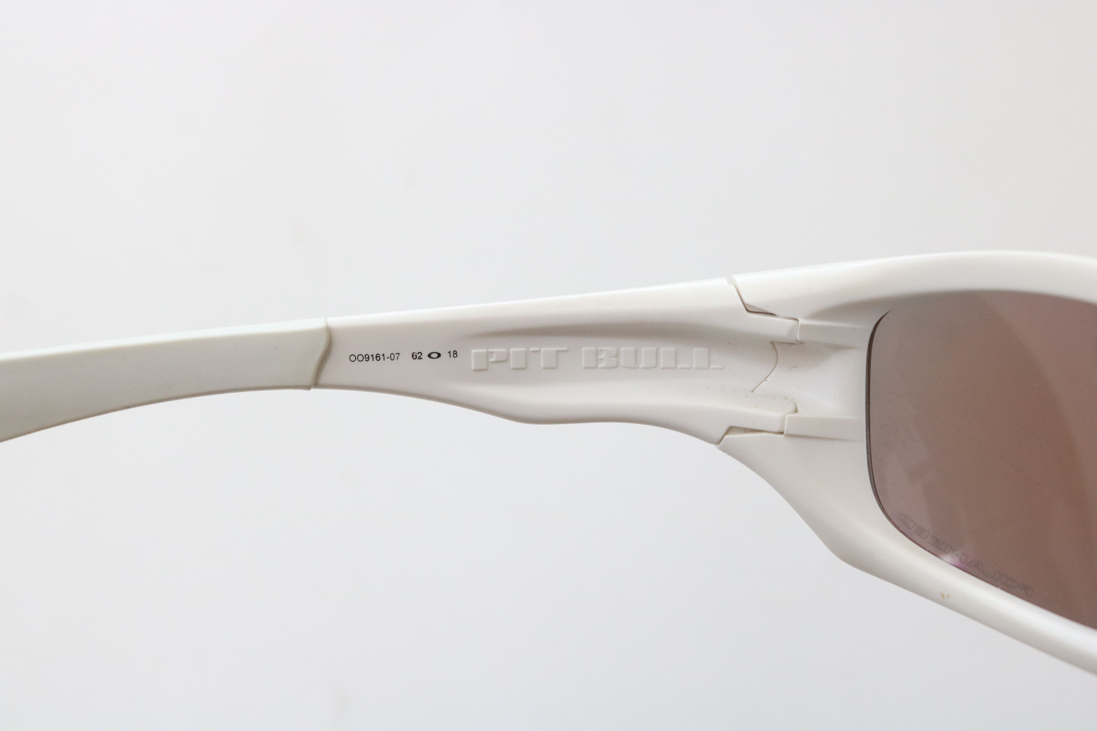 Oakley OAKLEY Pit Bull Matte White / OO Red Iridium Sunglasses Size ONE SIZE - 7 Thumbnail