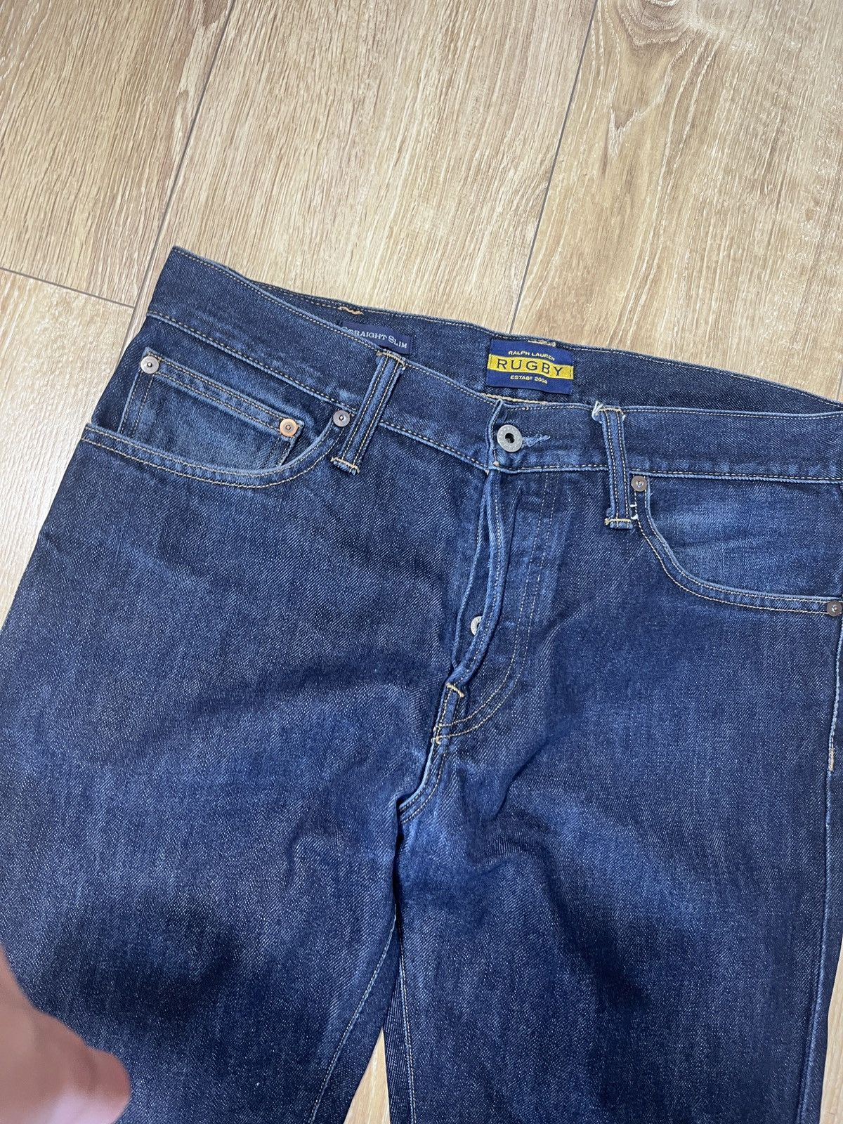 Ralph Lauren RUGBY RALPH LAUREN DENIM PANTS STRAIGHT FIT Size US 32 / EU 48 - 6 Thumbnail