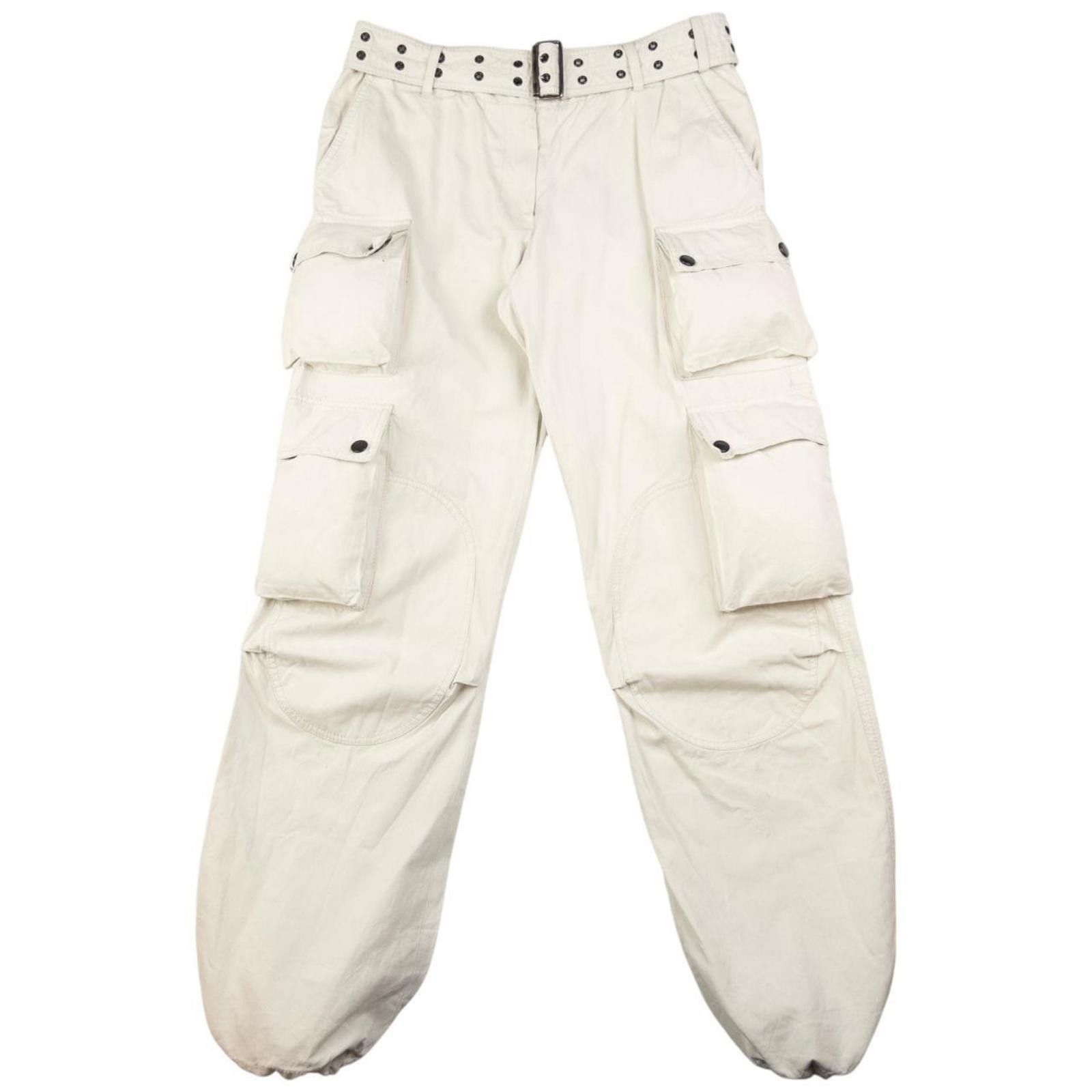 Burberry Vintage Burberry Multi Pocket Cargo Trousers Size W28 Size US 28 / EU 44 - 6 Thumbnail