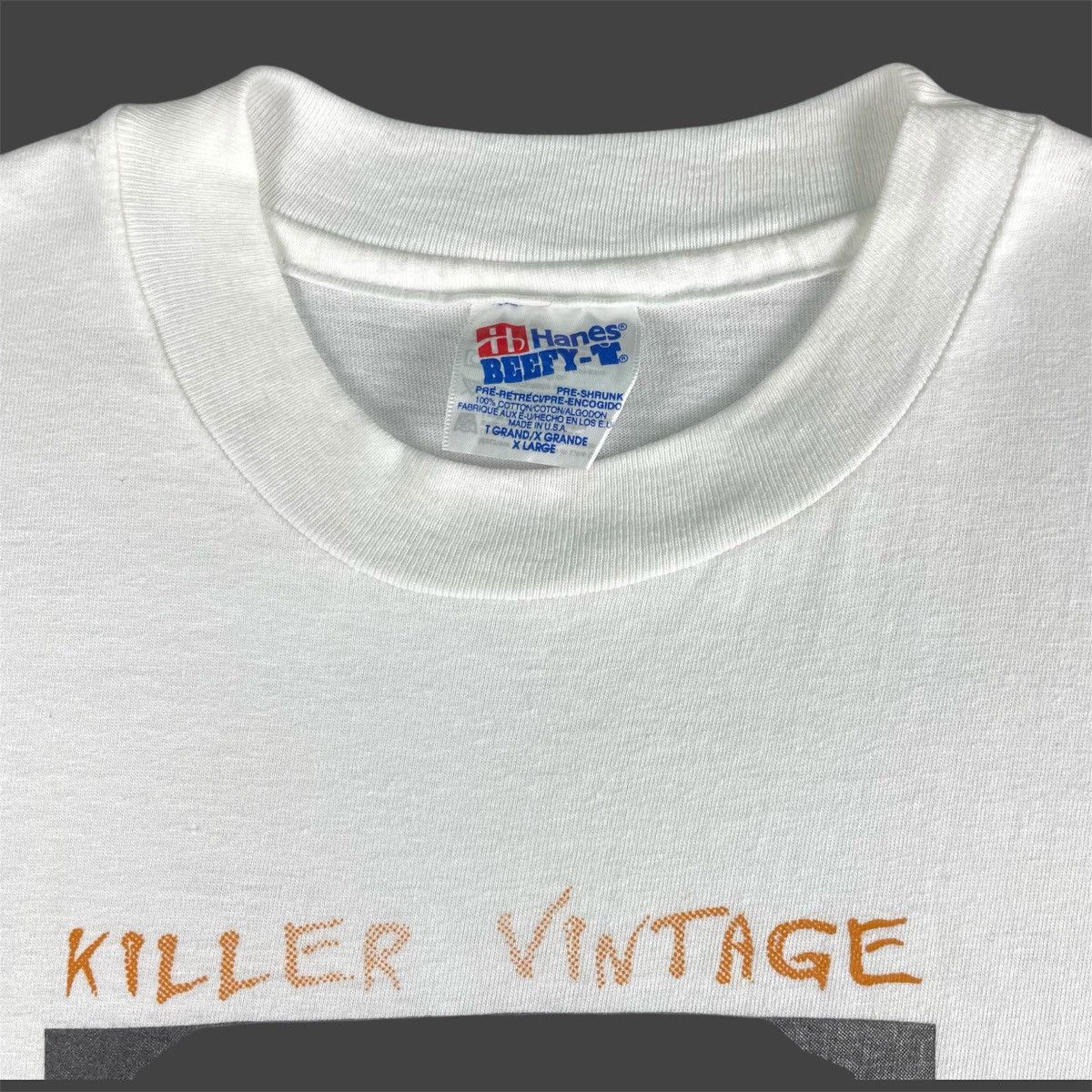 Hanes × Vintage Vintage Killer Vintage Specialty Guitars T-Shirt 90s Size US XL / EU 56 / 4 - 3 Thumbnail