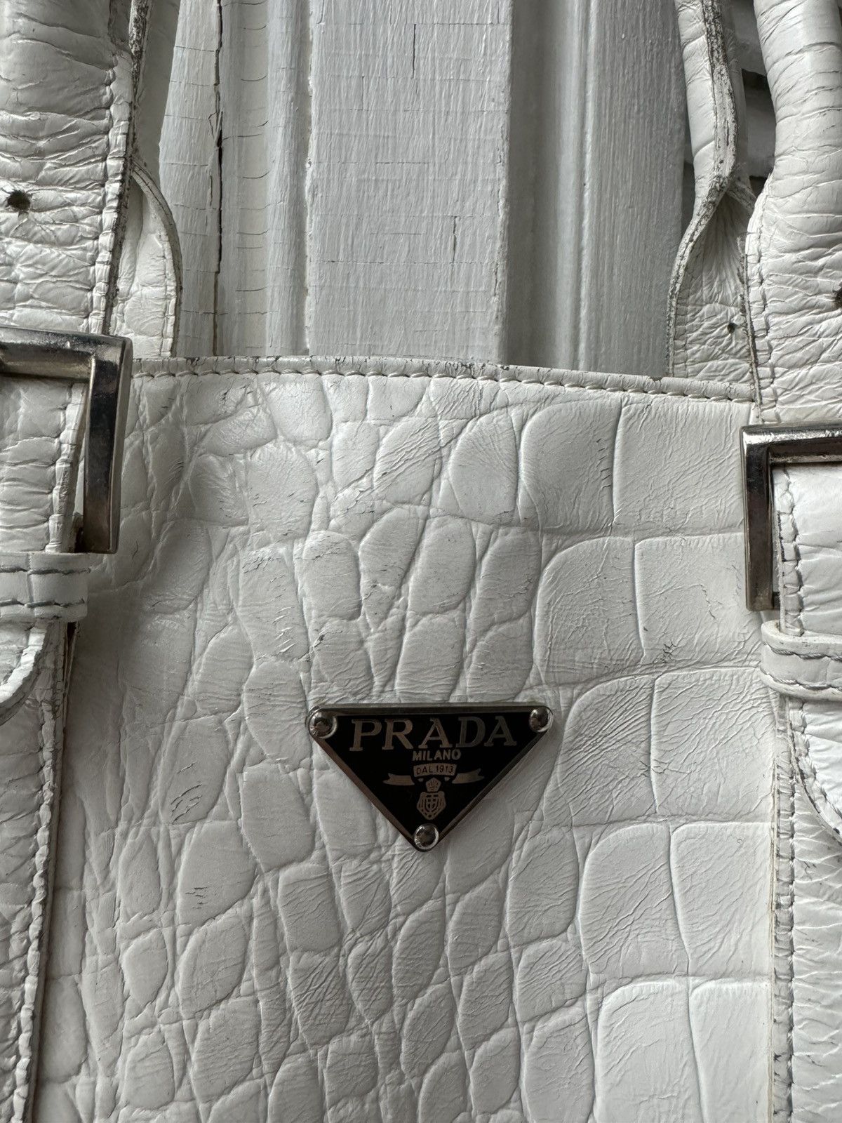Vintage Prada leather Shoulder Bag (unverified authenticity) Size ONE SIZE - 4 Thumbnail