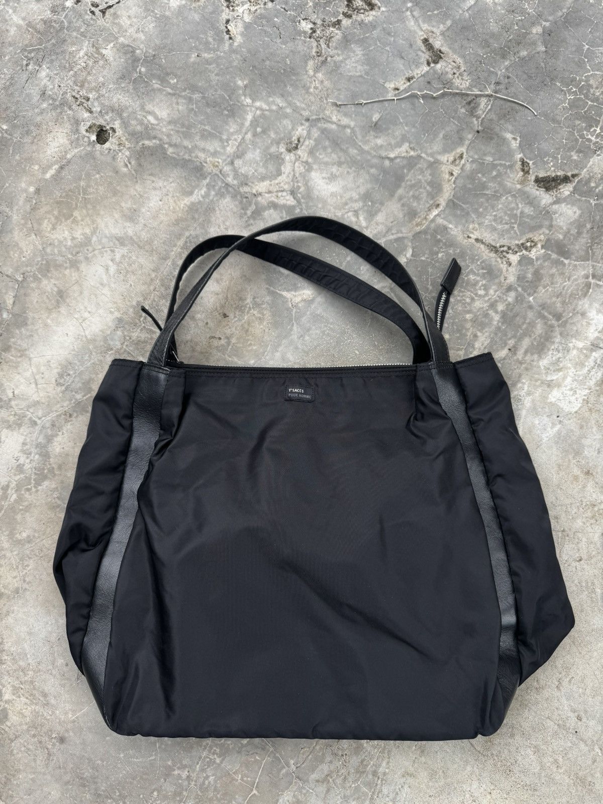 Yohji Yamamoto Y’SACCS by Yohji Yamamoto Leather Shoulder Tote Bag Size ONE SIZE - 1 Thumbnail