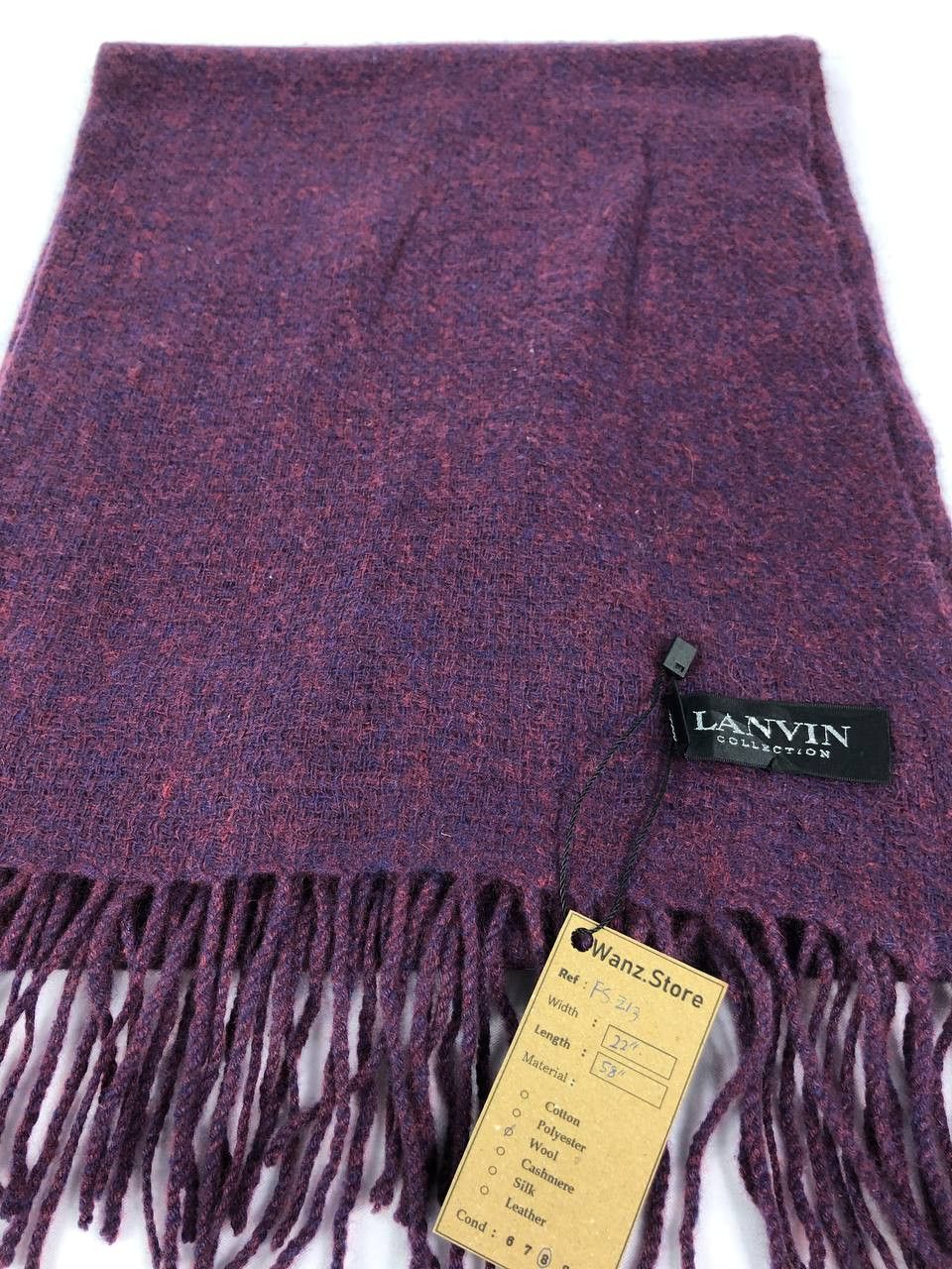 Lanvin Lanvin Scarf / Muffler / Neckwear FS213 Size ONE SIZE - 7 Thumbnail