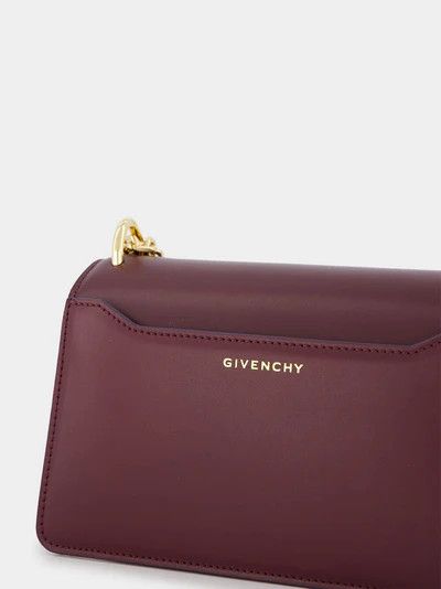 Givenchy o1srvl11e0924 Size: OS / 4G Leather Chain Bag in Burgundy Size ONE SIZE - 5 Thumbnail