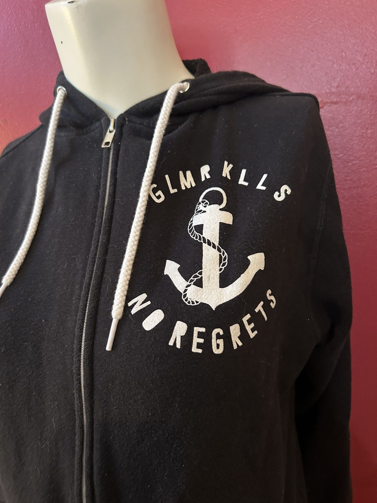 Other Glamour Kills No Regrets Hoodie Girls Medium Size M / US 6-8 / IT 42-44 - 2 Thumbnail