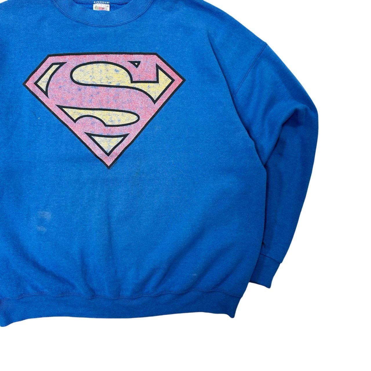 Vintage Vintage 90s Superman Classic Logo Graphic Sweater Size US XXL / EU 58 / 5 - 2 Thumbnail