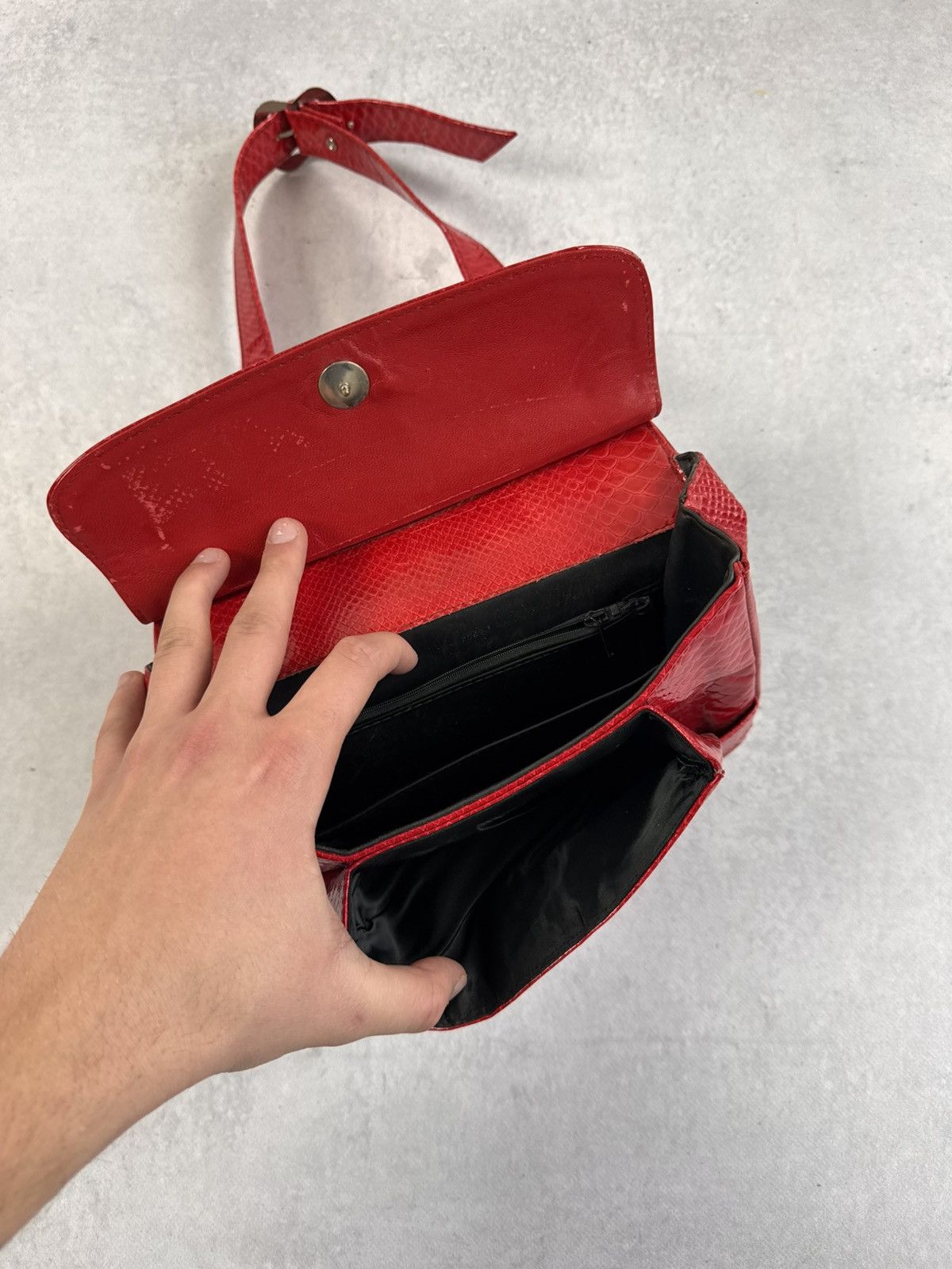 If Six Was Nine Vintage Glamour Guess Style Y2K Tote/Shoulder Women’s Bag Size ONE SIZE - 5 Thumbnail