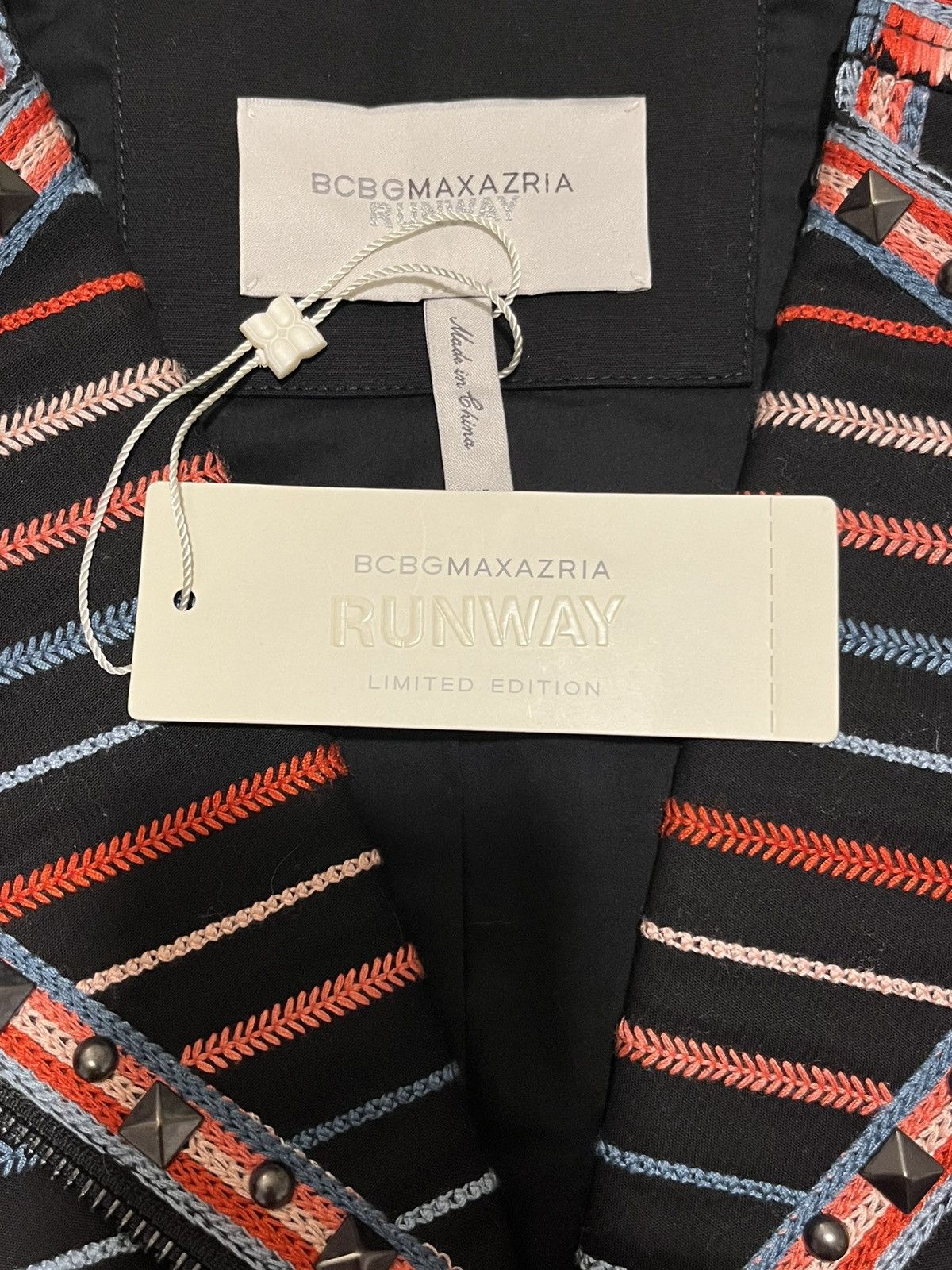 Bcbgmaxazria × Mexicana × Vintage Woman’s blazer runway item Size XS / US 0-2 / IT 36-38 - 4 Thumbnail