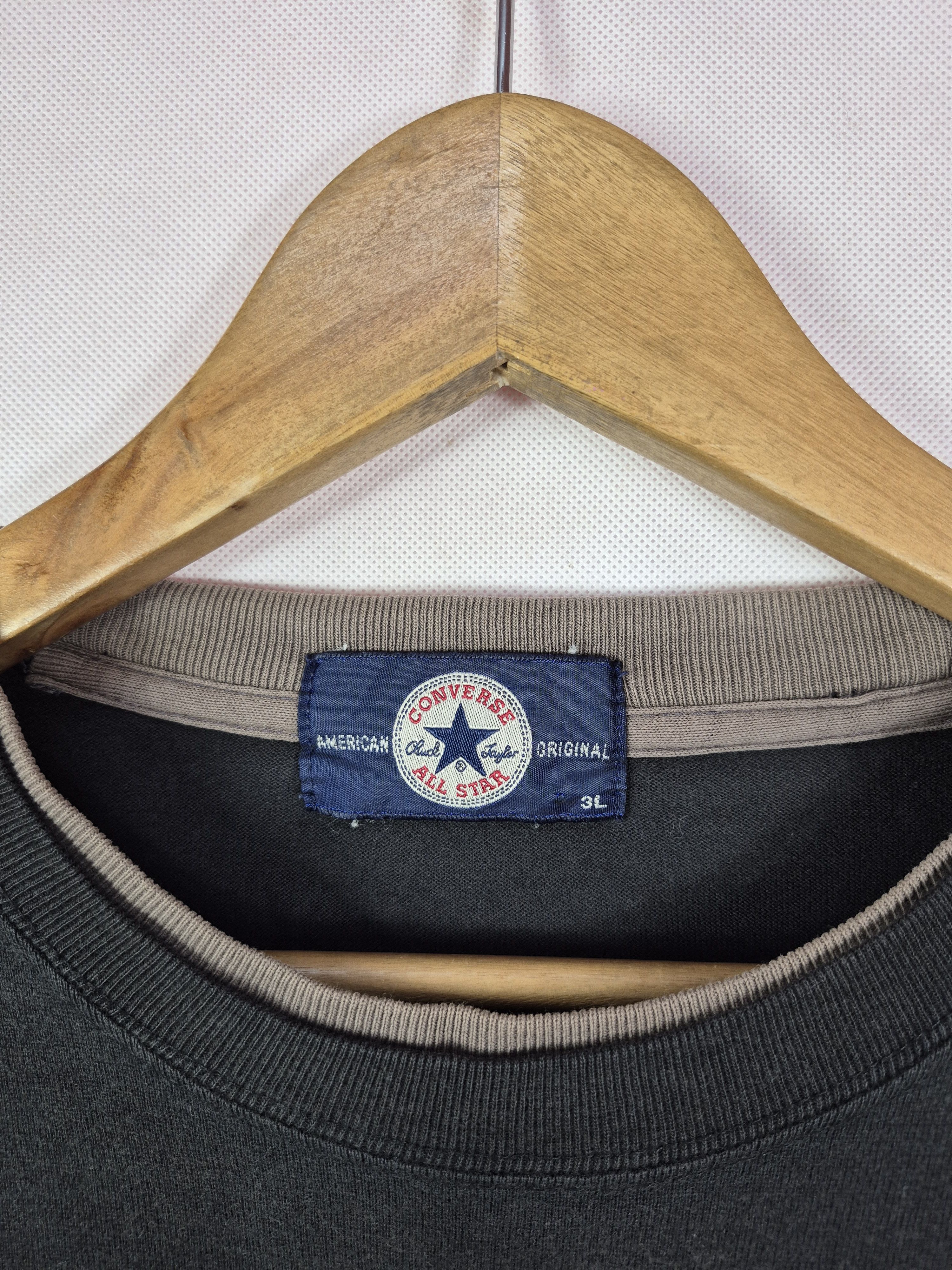 Converse 🔥 Converse Double Sleeve Y2K Skate Streetwear Tee Size US XL / EU 56 / 4 - 4 Thumbnail