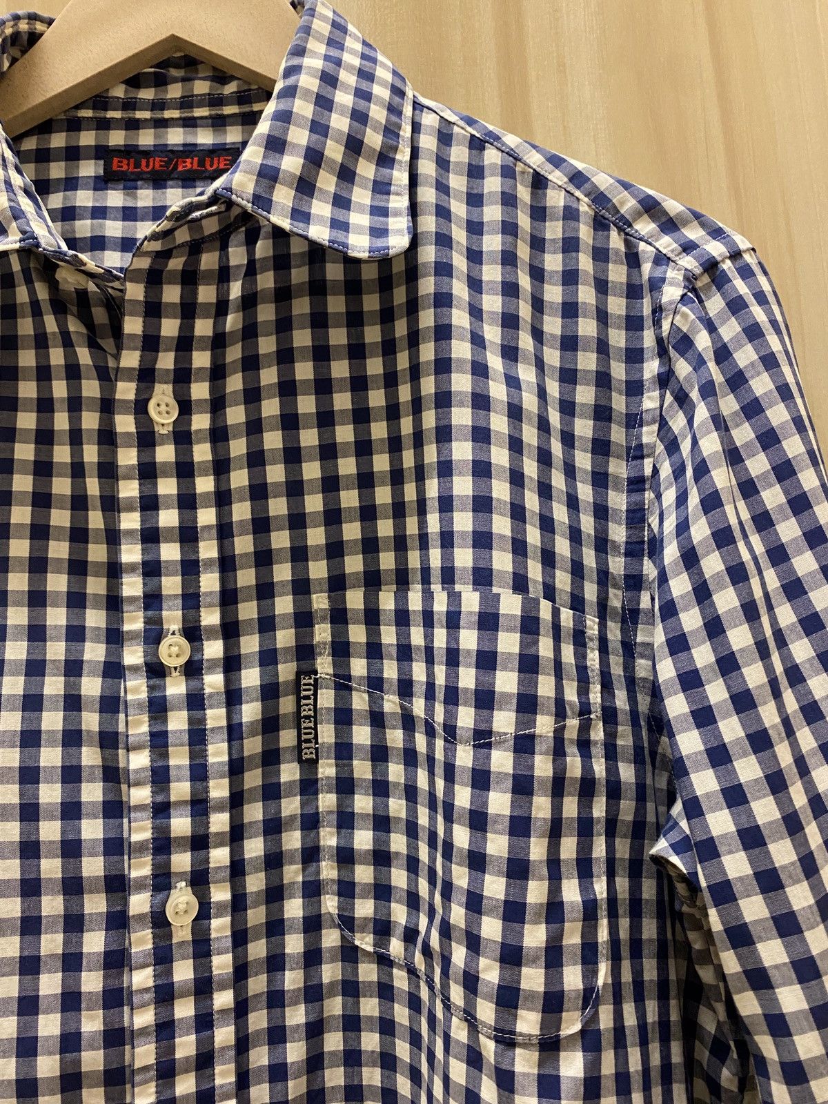 Blue Blue Japan × HOLLYWOOD RANCH MARKET Blue/Blue Shirt Size US S / EU 44-46 / 1 - 2 Thumbnail