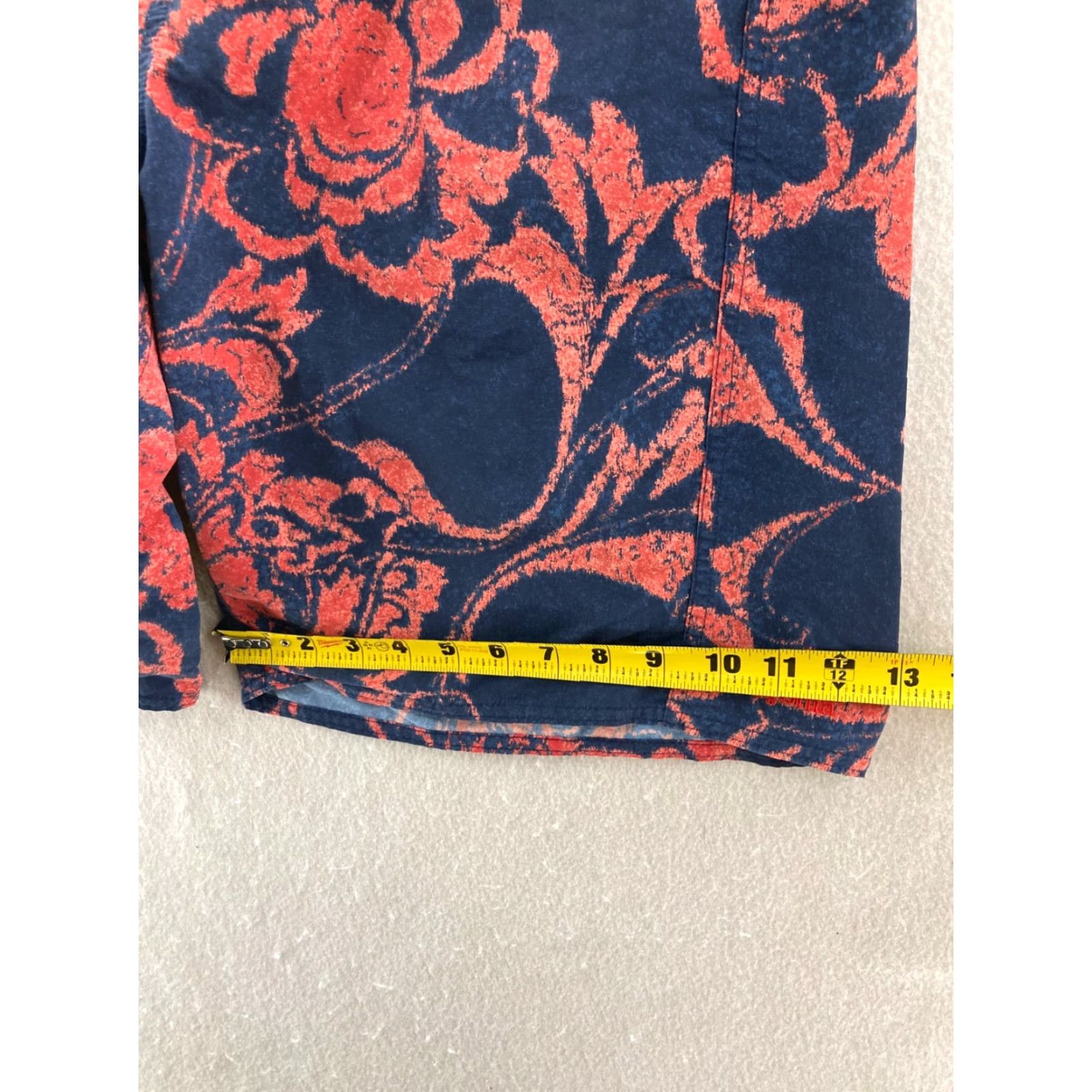 Patagonia Patagonia Swim Trunks Mens Large Lined Board Shorts Floral 38 Blue 100% Nylon Polyester Size US 33 - 5 Thumbnail