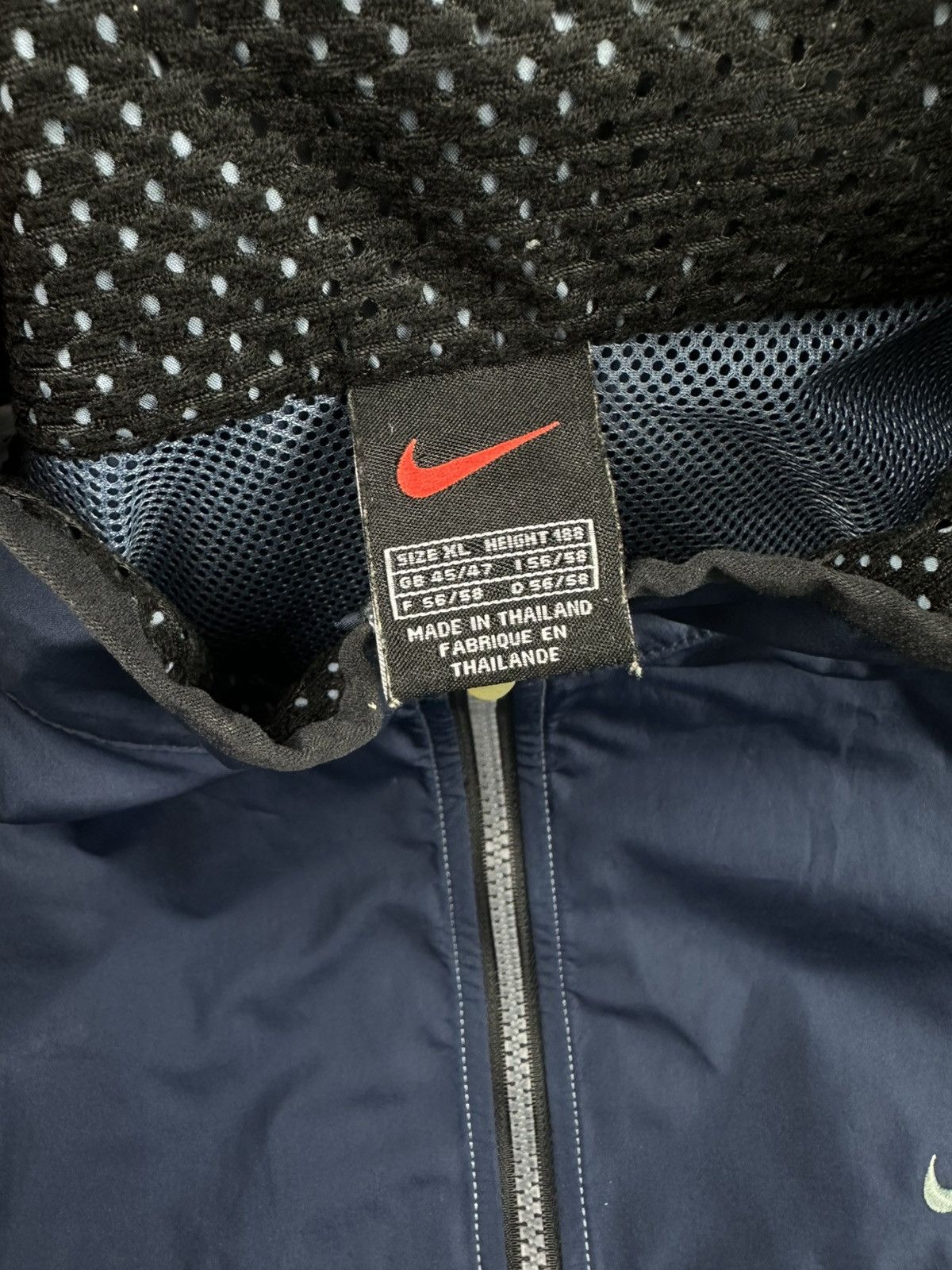 Nike Vintage Y2K Nike Swoosh Windrunner Light Drill Jacket 90s Size US XL / EU 56 / 4 - 8 Thumbnail