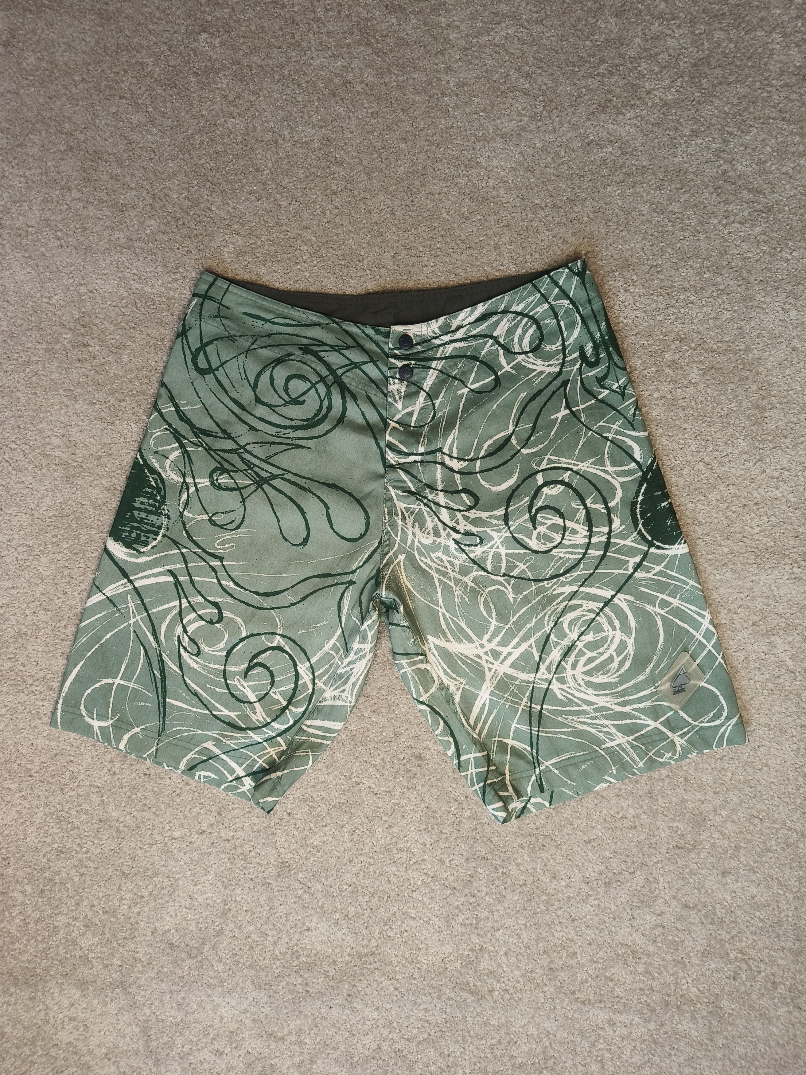 Other More Core Division MCD Abstract Swirl Print Board Shorts Size US 33 - 1 Thumbnail
