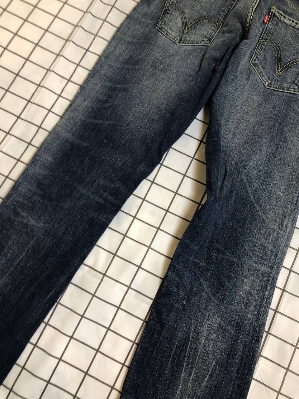 Levi's Levi's 550 Jeans Relaxed Bootcut Denim Tall Stretch Med Blue Size US 32 / EU 48 - 19 Thumbnail
