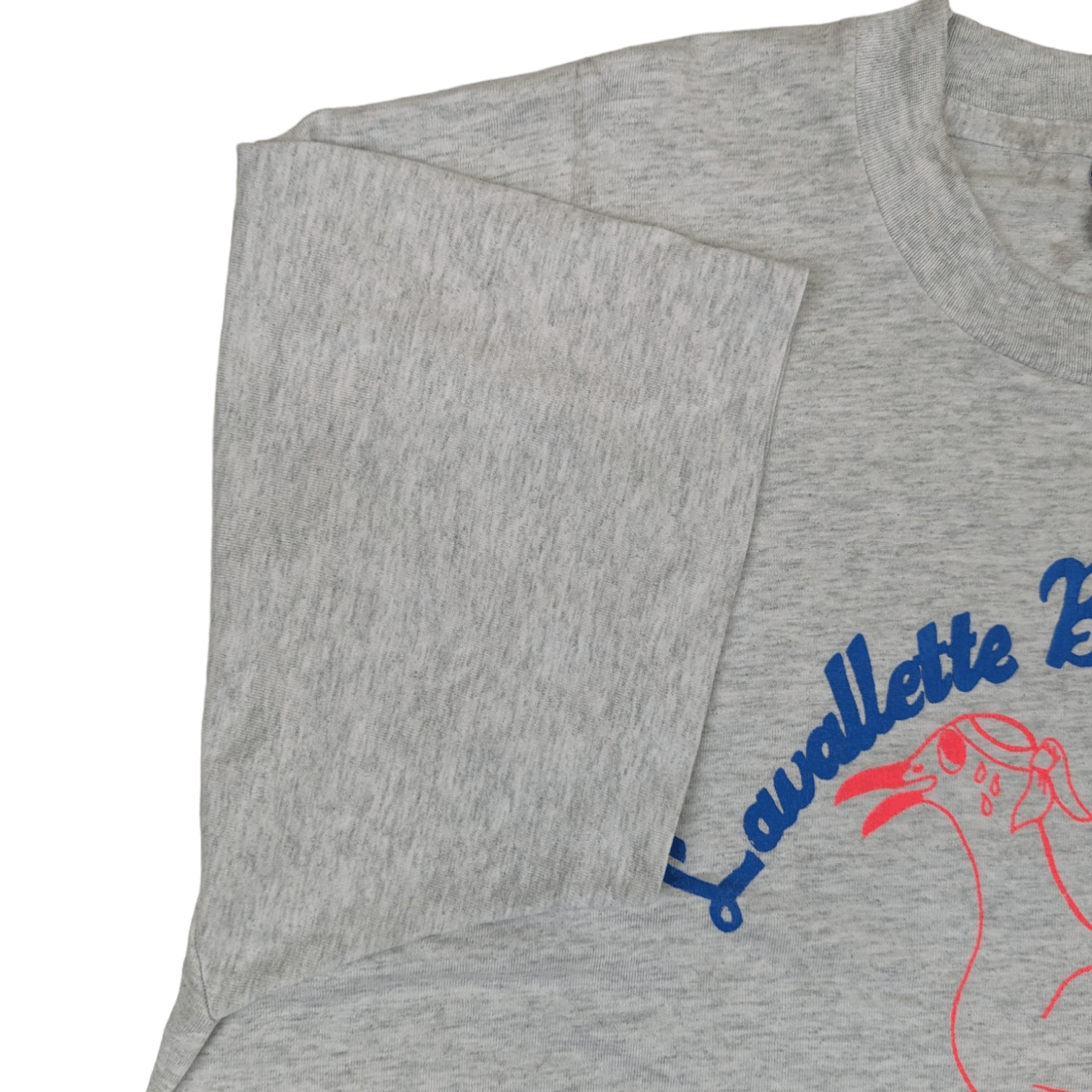 Fruit Of The Loom Vintage 80's LAVALLETTE 5 Mile Run Marathon T-Shirt Size US XL / EU 56 / 4 - 9 Thumbnail