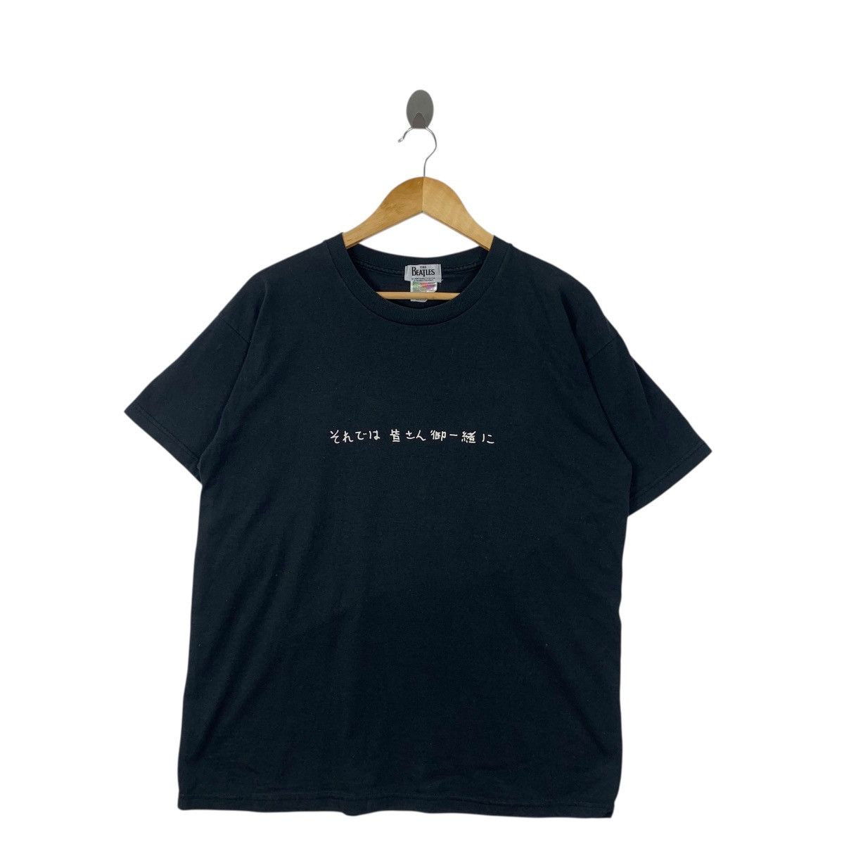 Band Tees Vintage 2000 THE BEATLES All Together Now Japan Kanji Tee Size L / US 10 / IT 46 - 4 Thumbnail