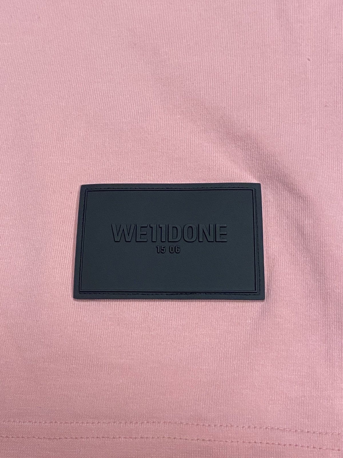 Designer × WE11DONE WE11DONE PINK SPEED LOGO SHIRT Size US L / EU 52-54 / 3 - 5 Thumbnail