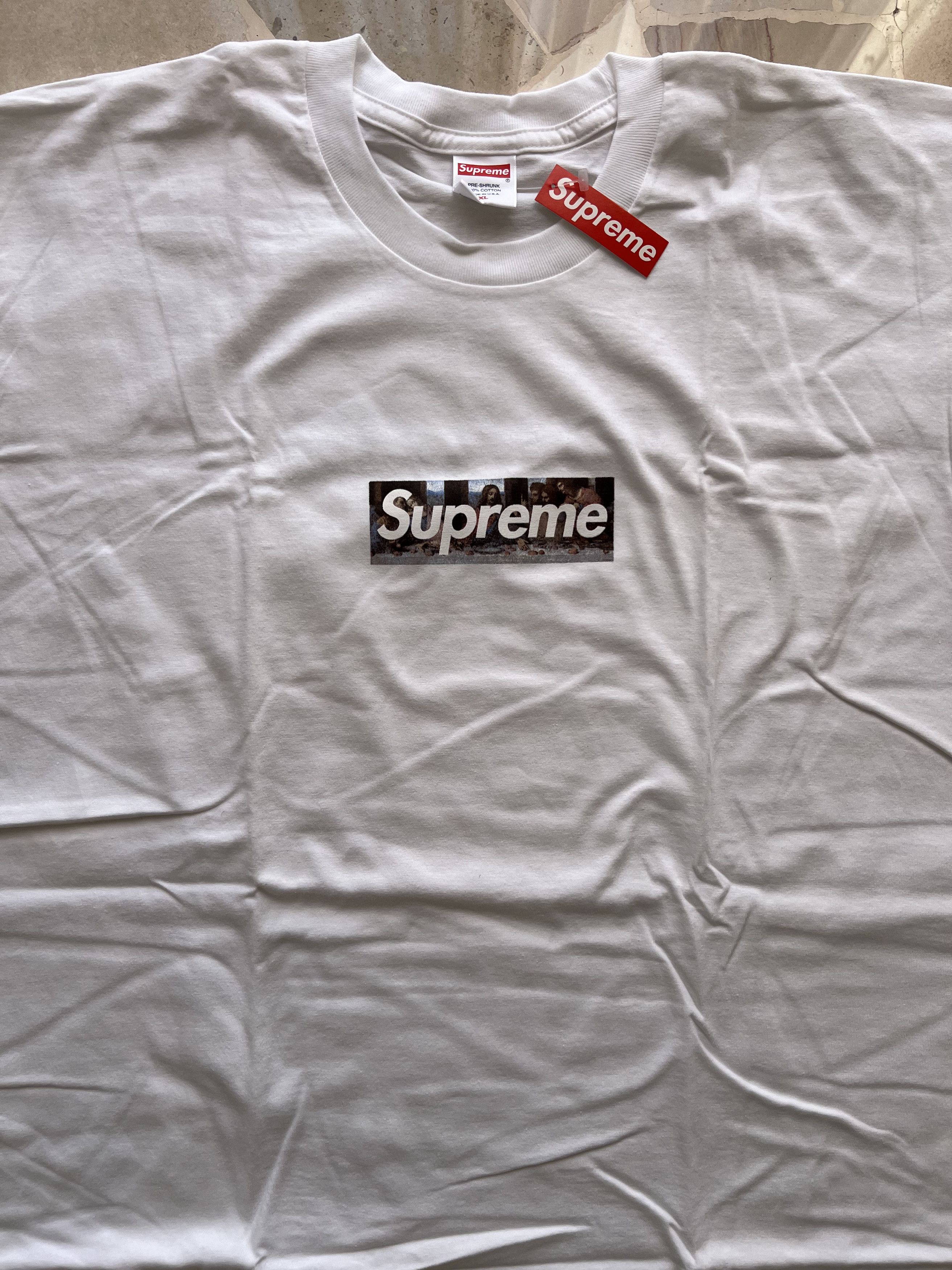 Supreme Supreme Milan Box Logo the last supper leonardo da vinci Size US XL / EU 56 / 4 - 9 Thumbnail