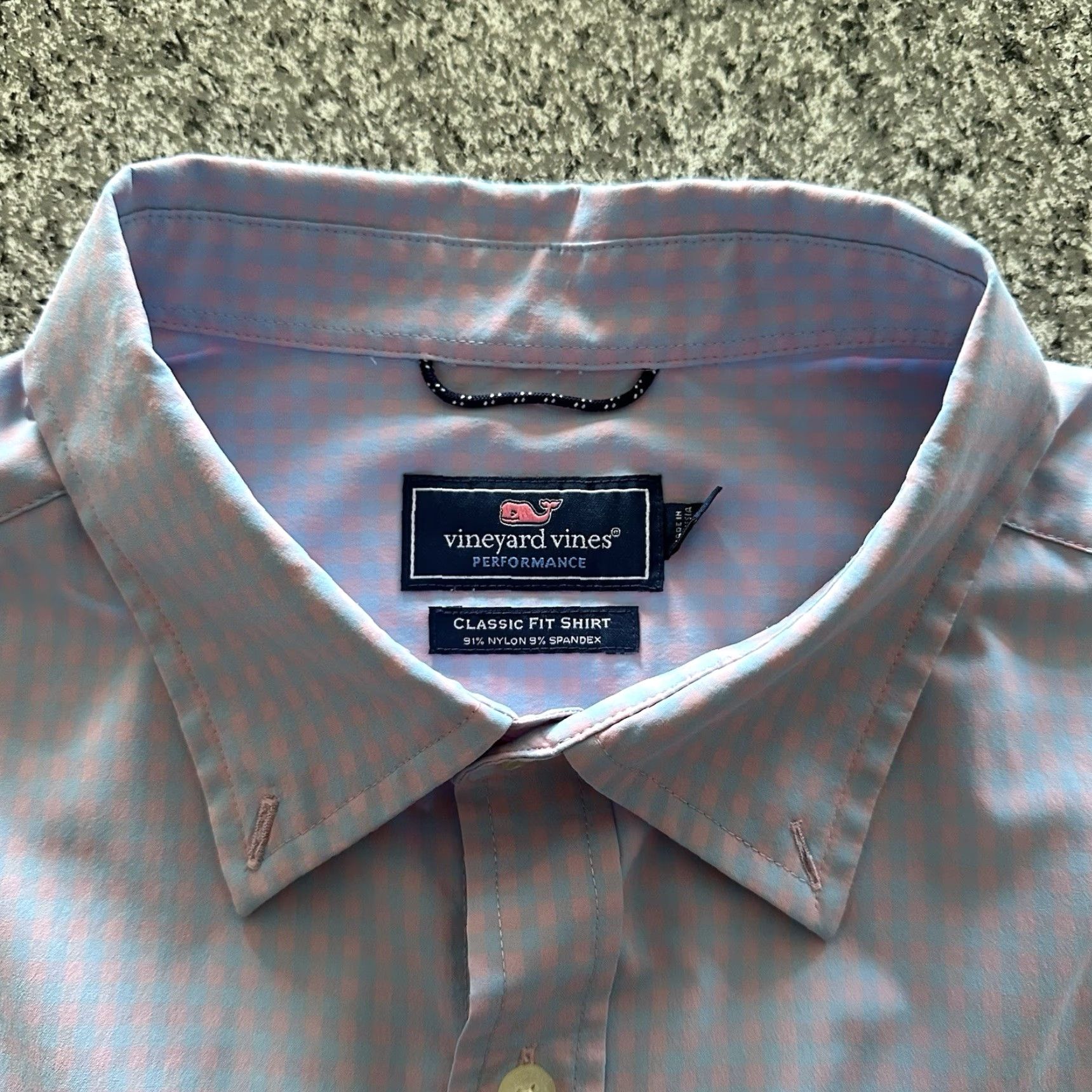 Vineyard Vines Vineyard Vines Shirt Mens L Performance Classic Button Down Plaid Nylon Stretch Size US L / EU 52-54 / 3 - 2 Thumbnail