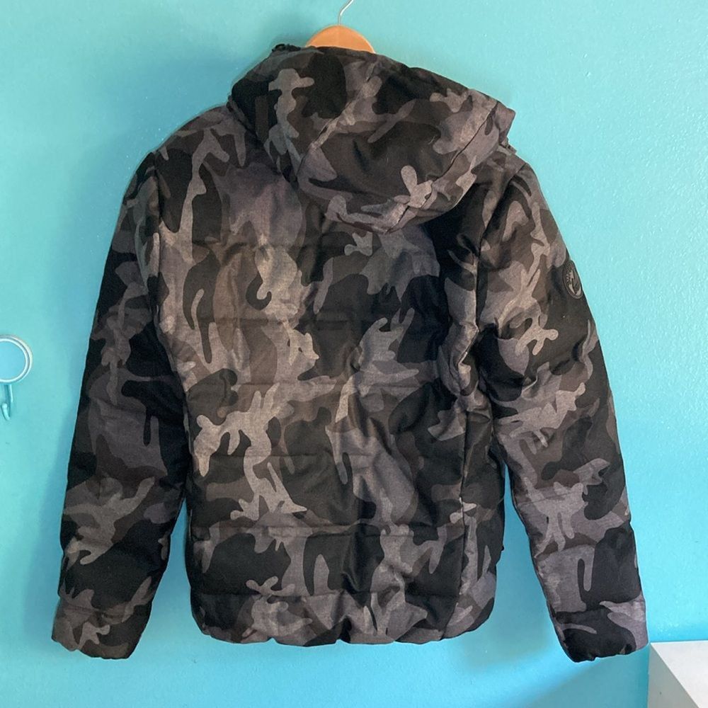 Superdry Superdry Mens Size S Echo Quilt Puffer in Marl Camo NEW with Tags Size US S / EU 44-46 / 1 - 14 Thumbnail