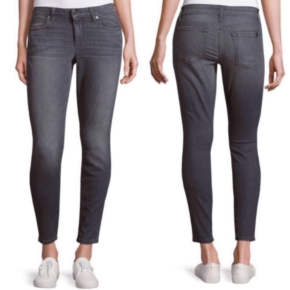 Designer Joe's Jeans Gray Skinny Ankle Freda Denim Size 28 Size 28" / US 6 / IT 42 - 1 Thumbnail