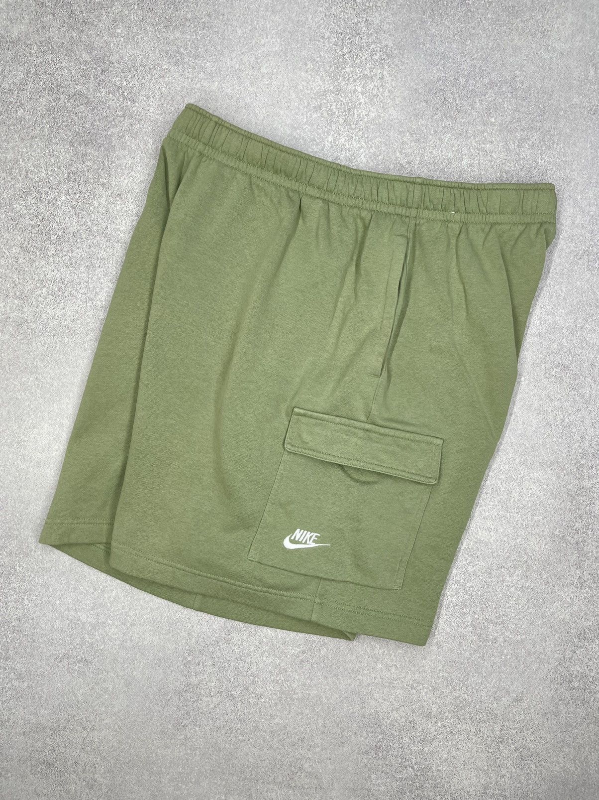 Jordan Brand Mens Nike Cargo Shorts Green Drill Y2K ACG TN Size US 36 / EU 52 - 1 Thumbnail