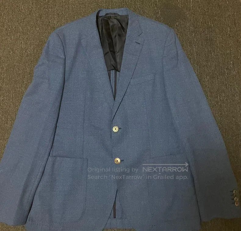 Vintage Hugo Boss Wool Blazer Jacket. Size US L / EU 52-54 / 3 - 2 Thumbnail