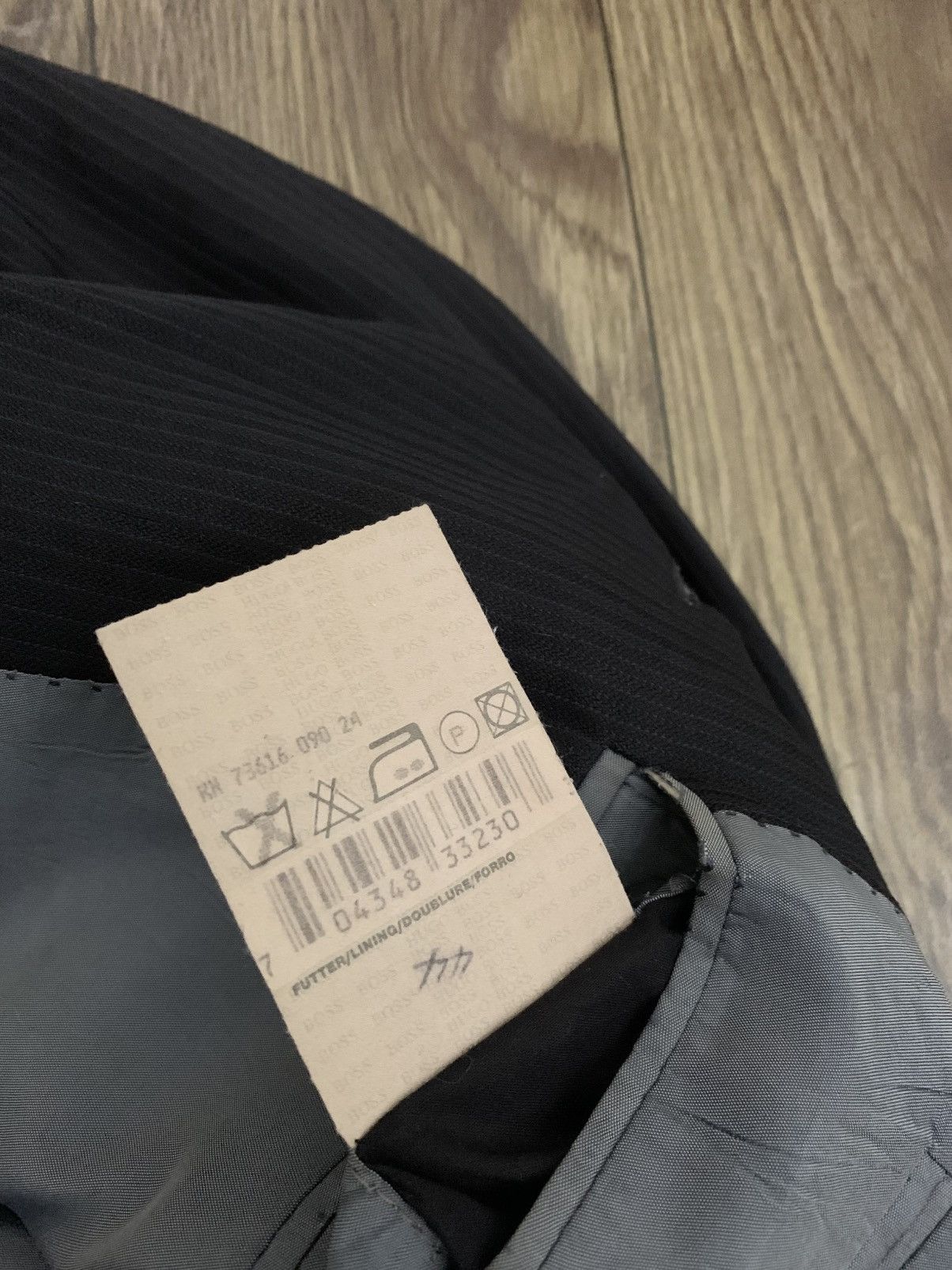 Hugo Boss × Mercedes-Benz Mens Blazer HUGO BOSS Vintage USA Size 46R - 13 Thumbnail