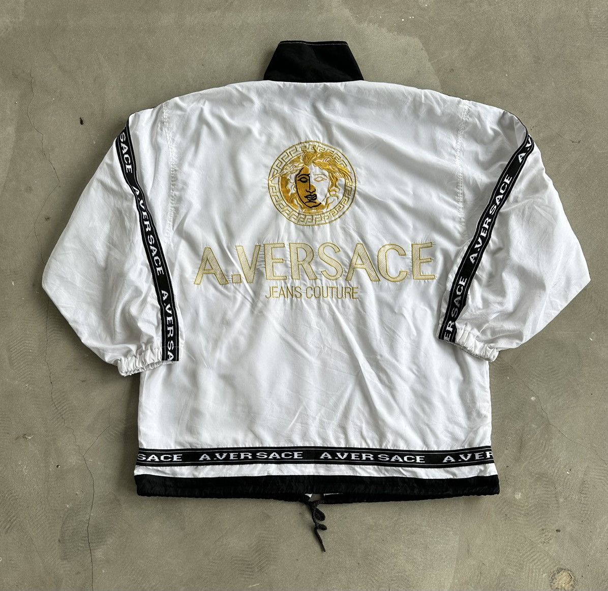 Versace × Vintage VINTAGE A.VERSACE JEANS COUTURE SWEATER Size US M / EU 48-50 / 2 - 1 Thumbnail
