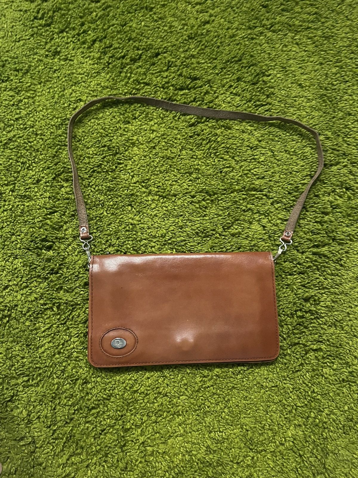 Christian Dior Monsieur × Genuine Leather × Vintage Christian Dior Monsieur 90s vintage real leather mini bag Size ONE SIZE - 1 Thumbnail