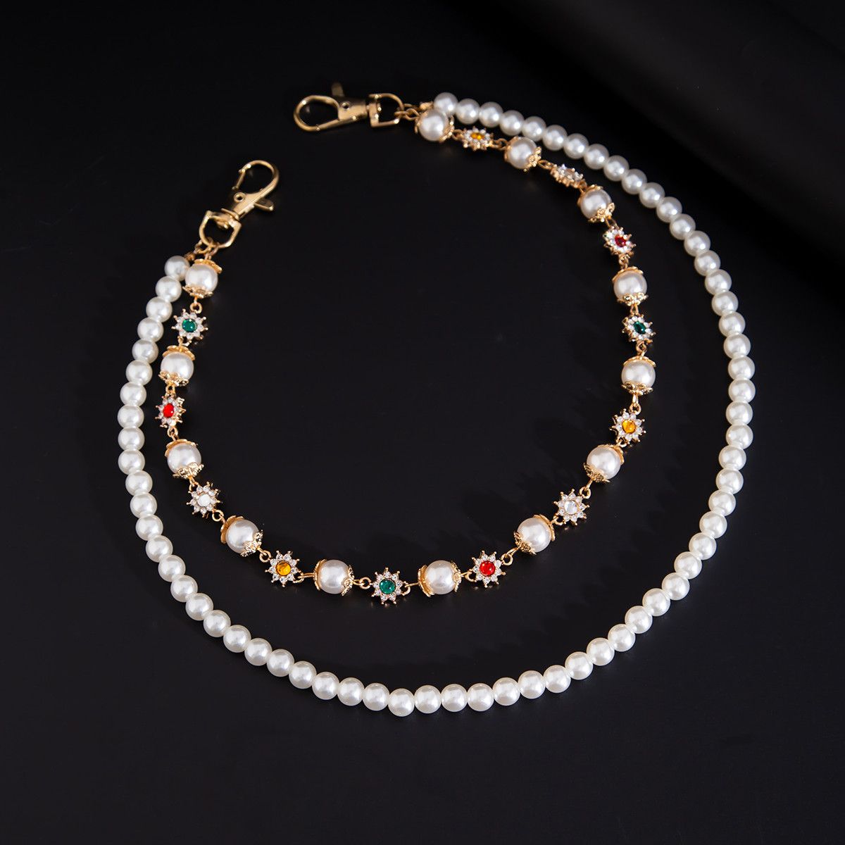 Other Simple Imitation Pearl Waistchain Size ONE SIZE - 2 Thumbnail