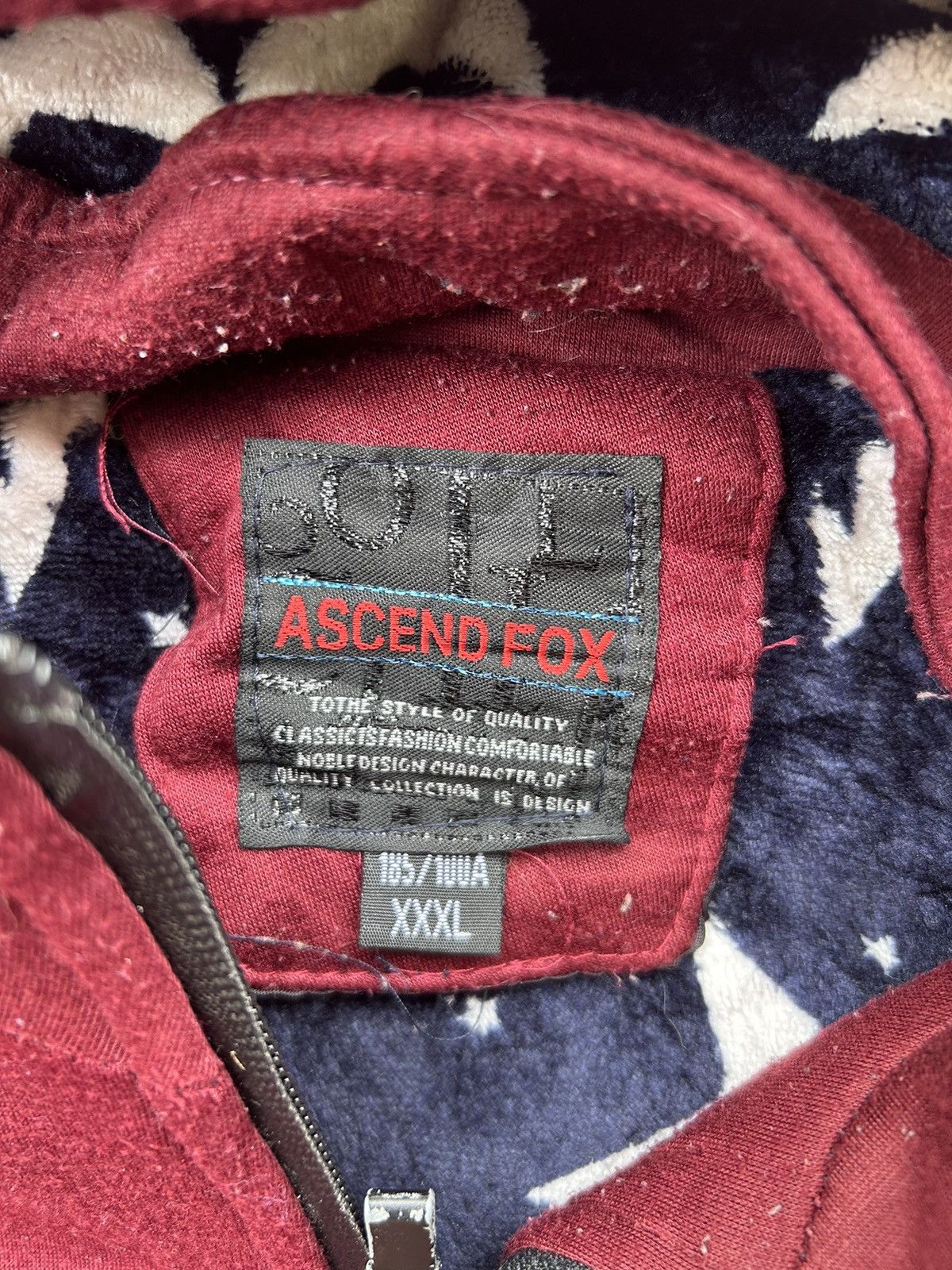 If Six Was Nine Ascend Fox Fur Hoodie Patched Style Ifsixwasnine lgb Size US L / EU 52-54 / 3 - 8 Thumbnail