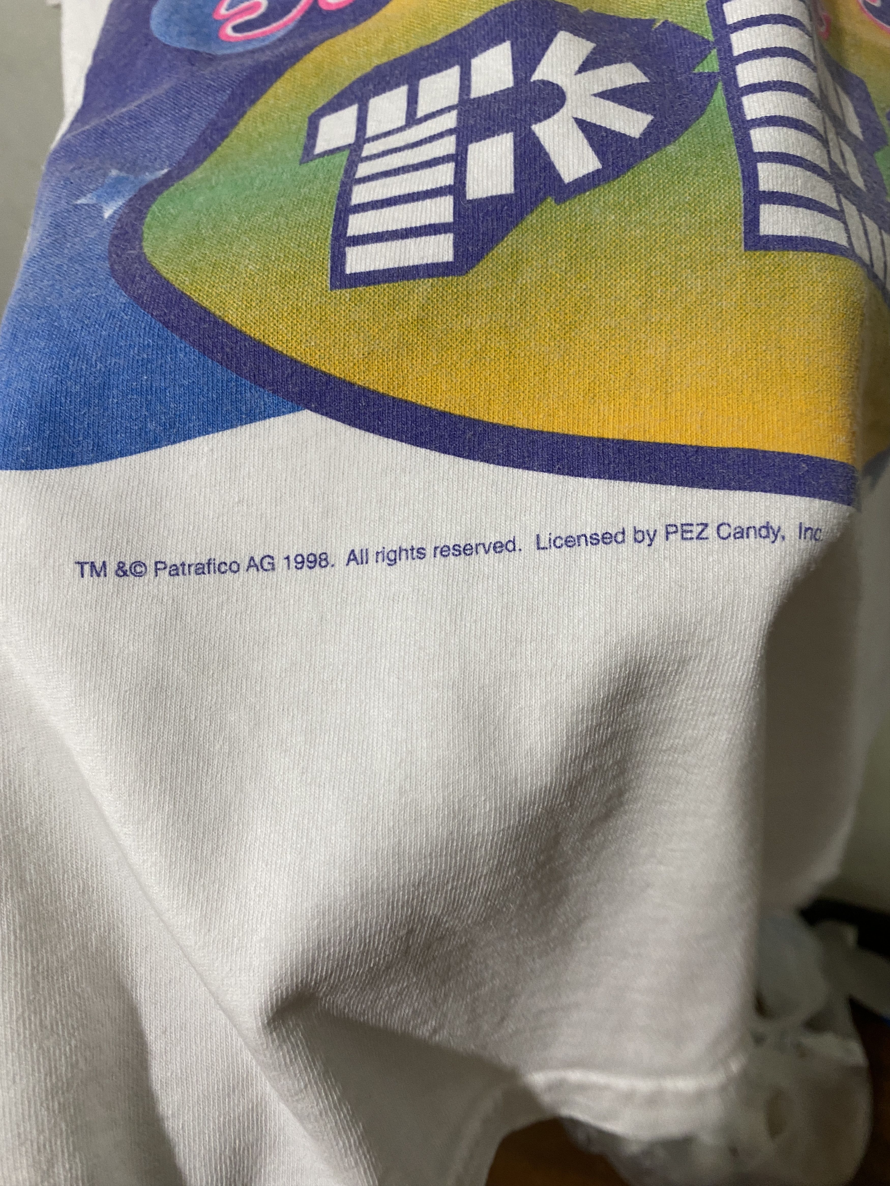 Vintage Vintage 1998 PEZ candy Shirt Size US L / EU 52-54 / 3 - 3 Thumbnail