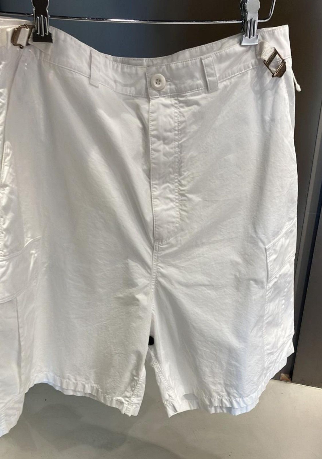 Balenciaga Cargo Shorts in white