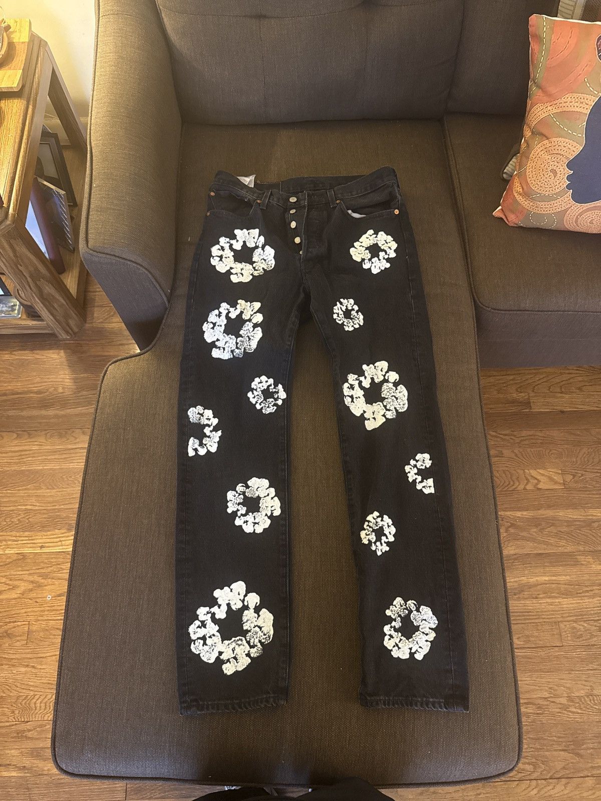 DENIM TEARS Denim Tears Black Size US 33 - 8 Thumbnail