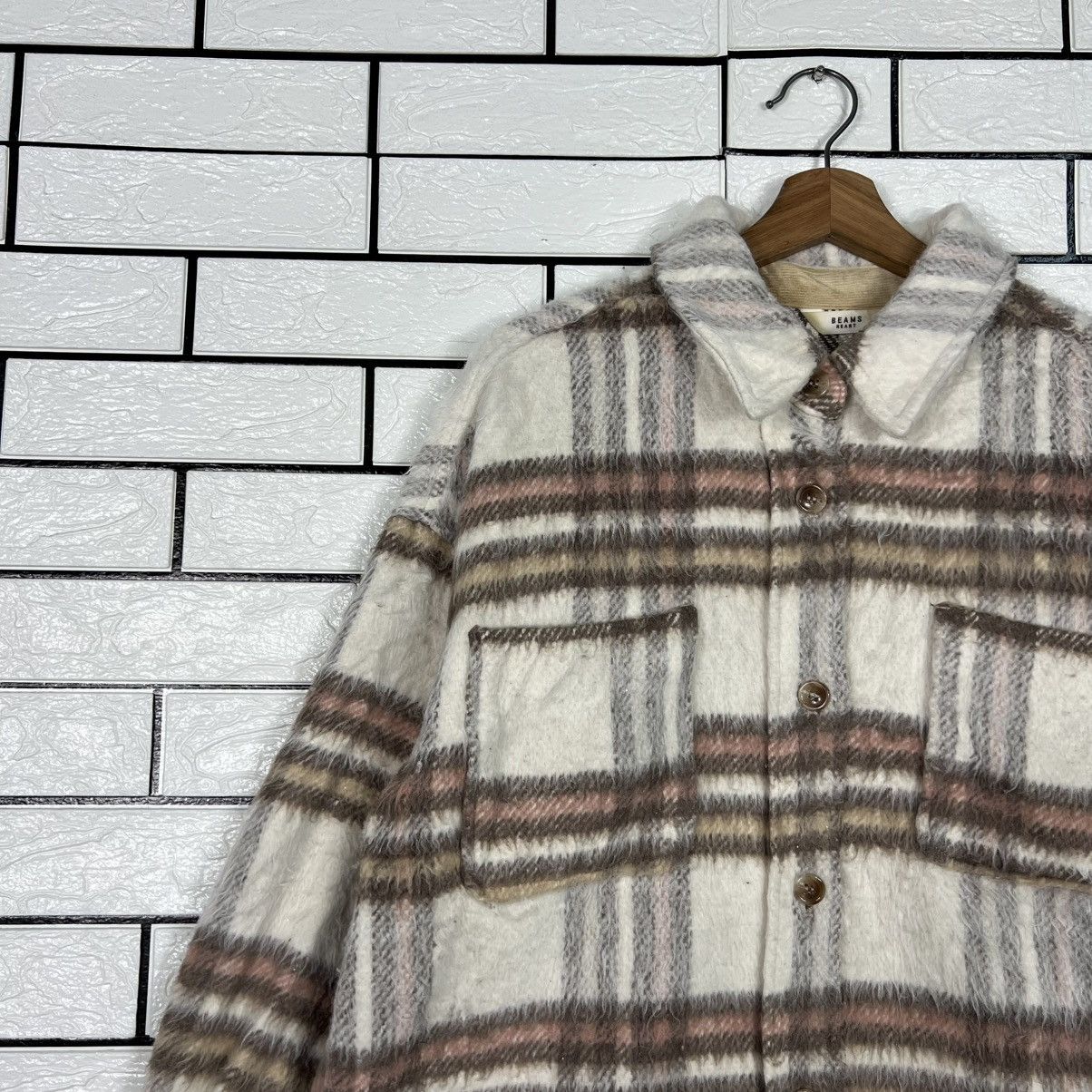 Beams Japan BEAMS HEART Checked Flannel Jacket #4158-C190 Size US L / EU 52-54 / 3 - 3 Thumbnail