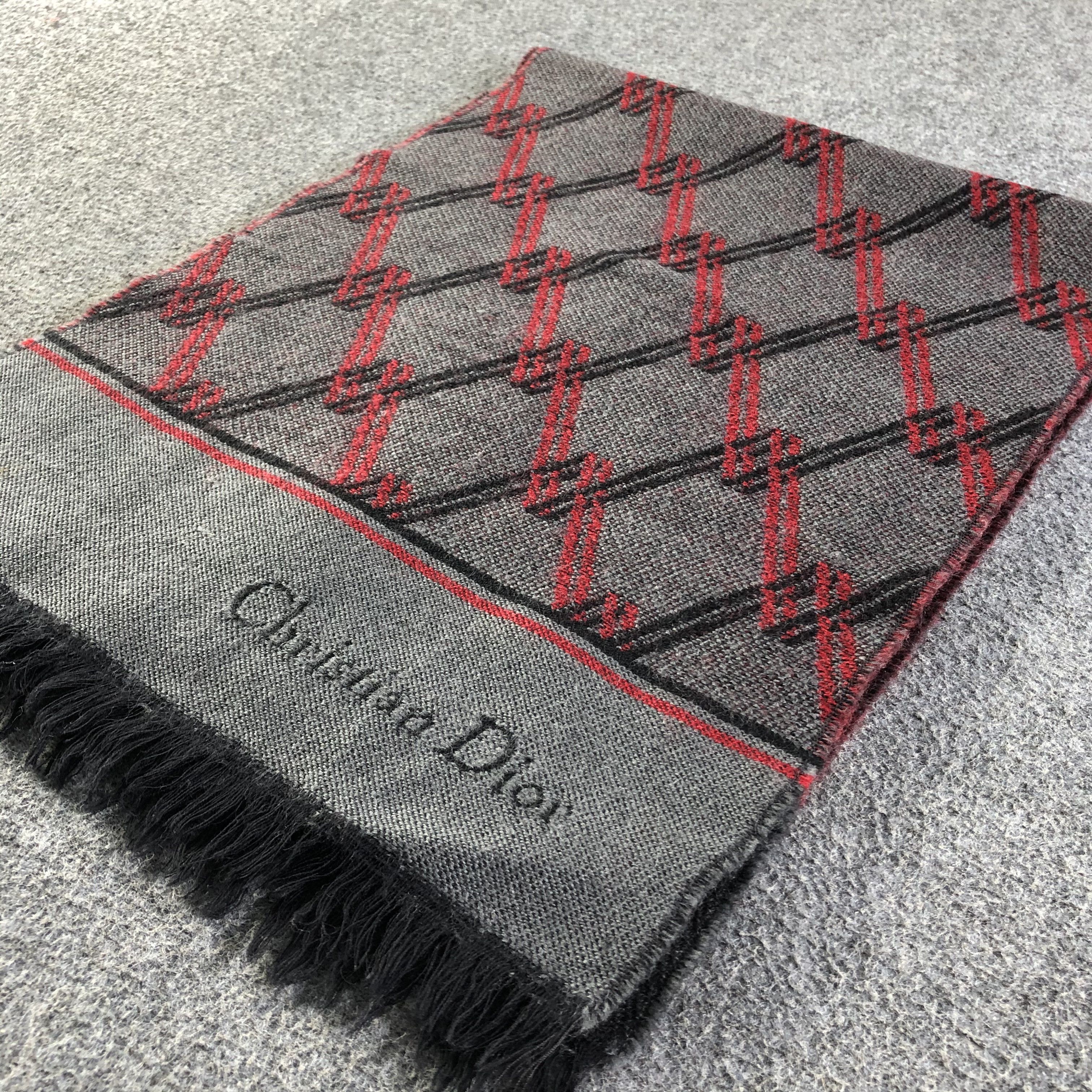 Vintage Christian Dior Scarf / Muffler / Neckwear Size ONE SIZE - 3 Thumbnail