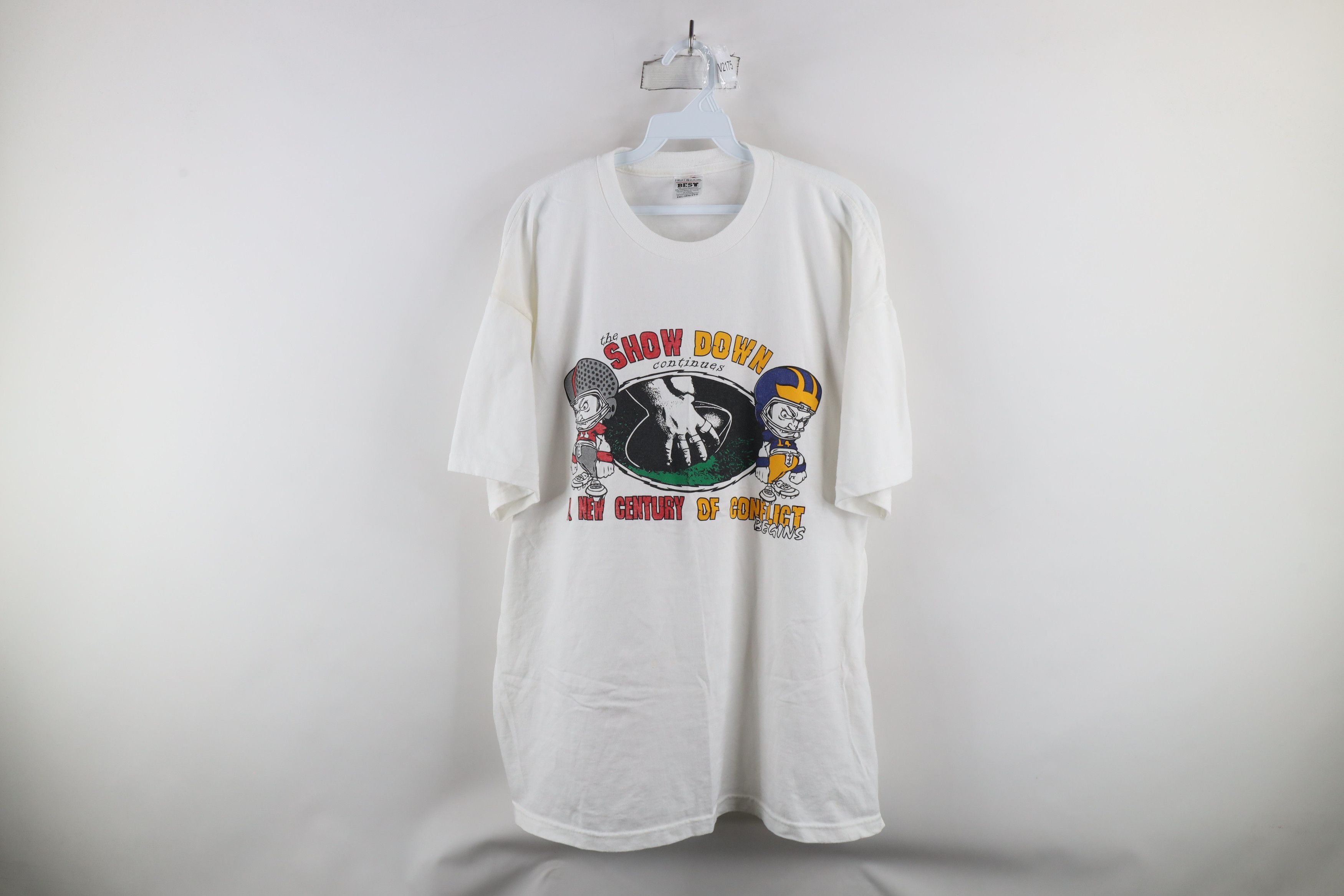 Vintage Vintage Ohio State vs University Michigan Football T-Shirt Size US XXL / EU 58 / 5 - 1 Thumbnail