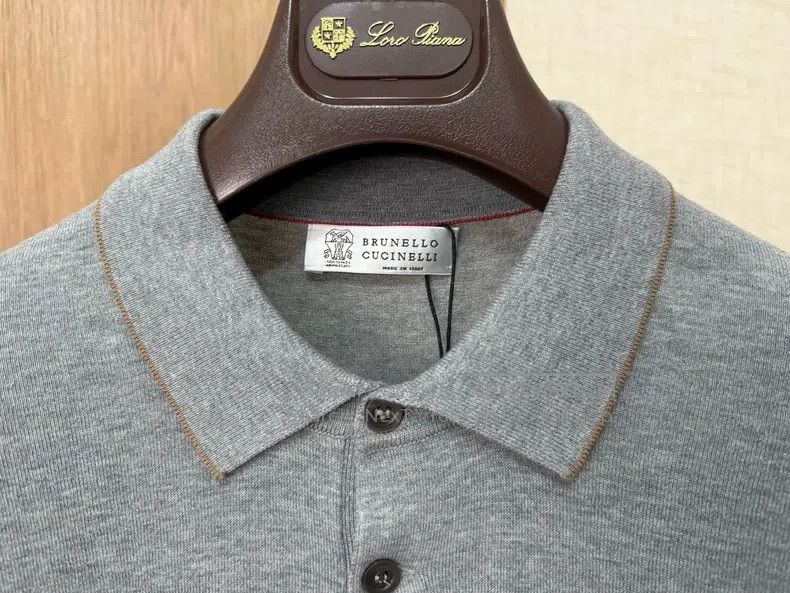Brunello Cucinelli Brunello Cucinelli Island Cotton Long Sleeve Knit Sweater Size US M / EU 48-50 / 2 - 2 Thumbnail