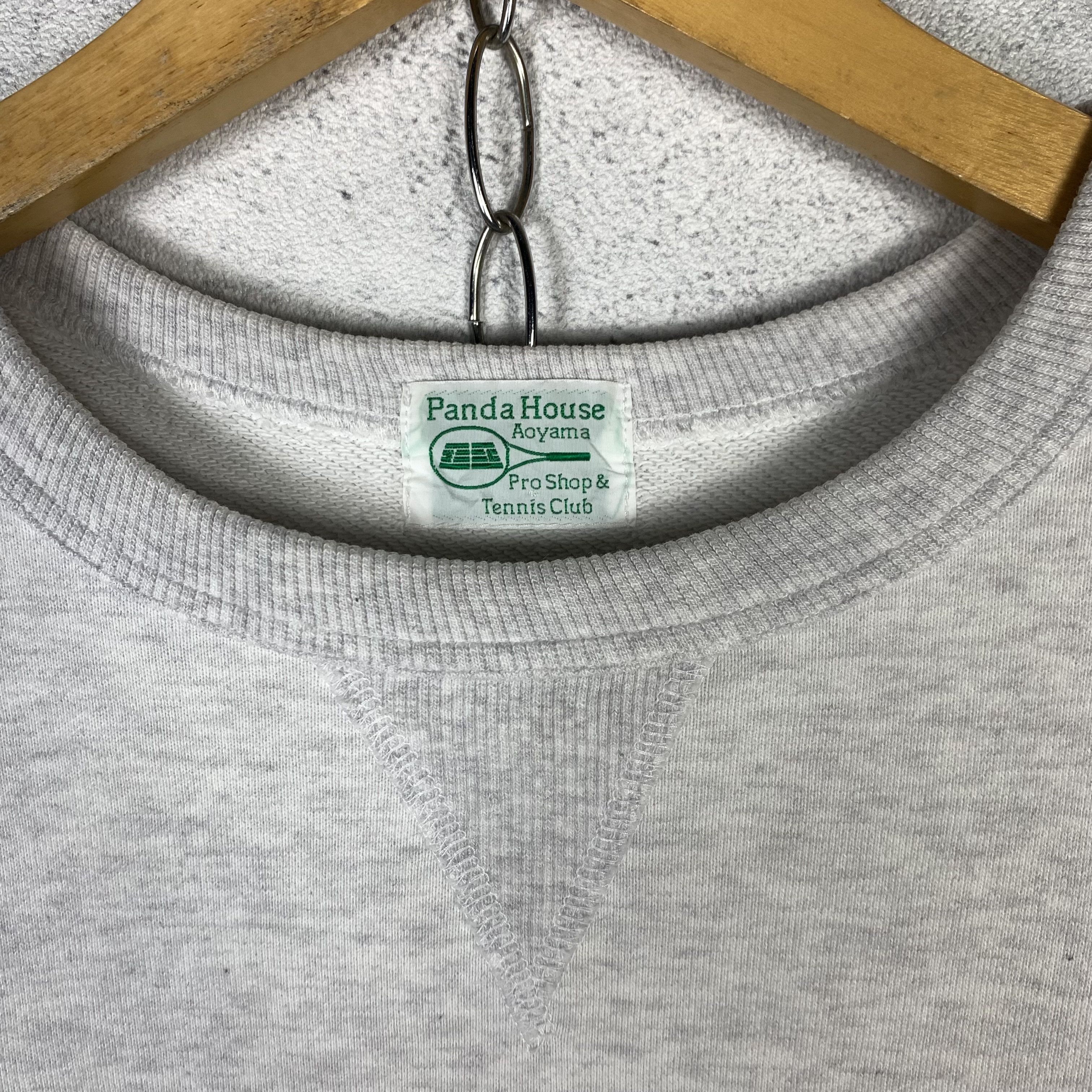 Japanese Brand Vintage Panda House Aoyama Tennis Club Sweatshirt Crewneck Size US M / EU 48-50 / 2 - 3 Thumbnail