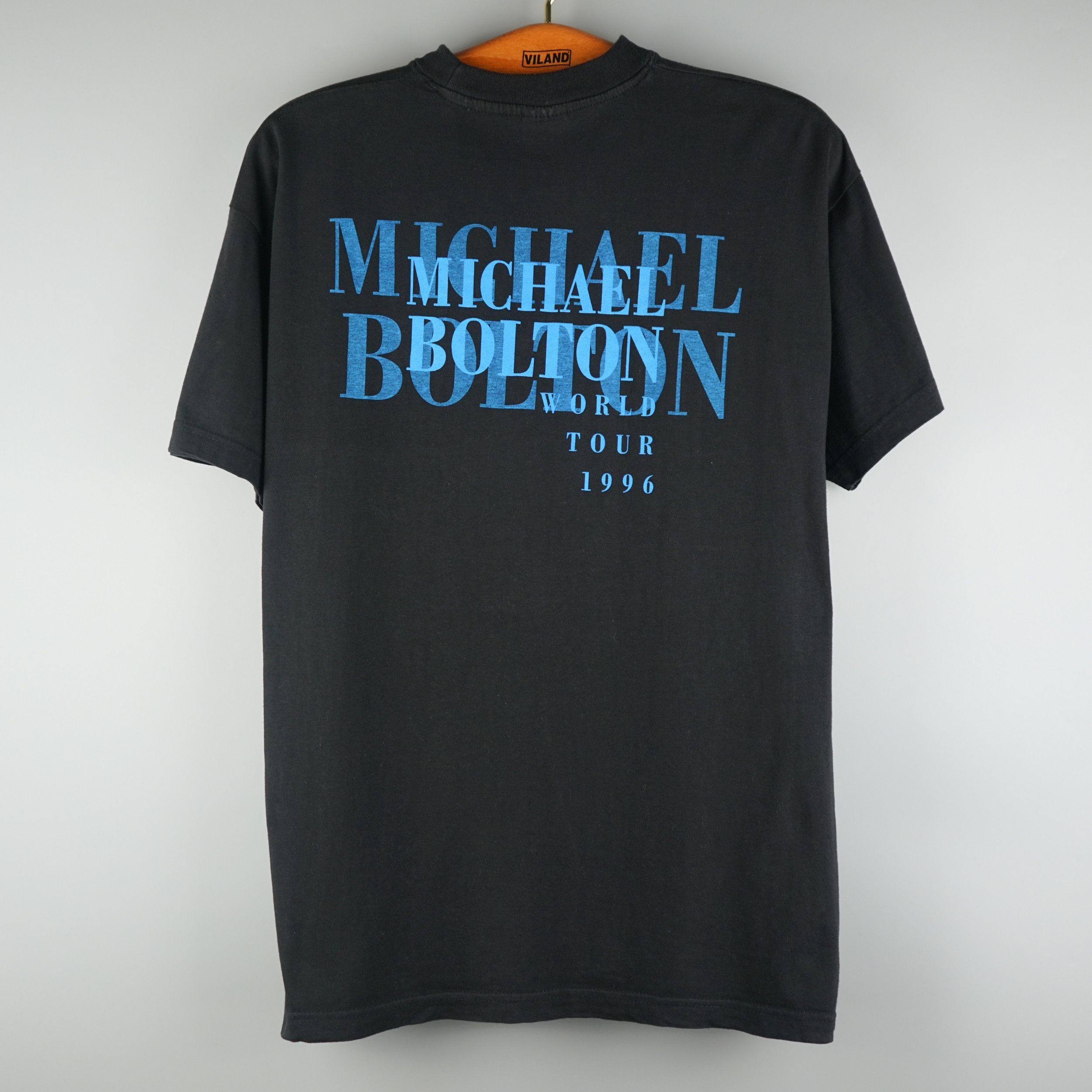Band Tees × Vintage Vintage 1996 Michael Bolton Tour T-Shirt Size US L / EU 52-54 / 3 - 6 Thumbnail