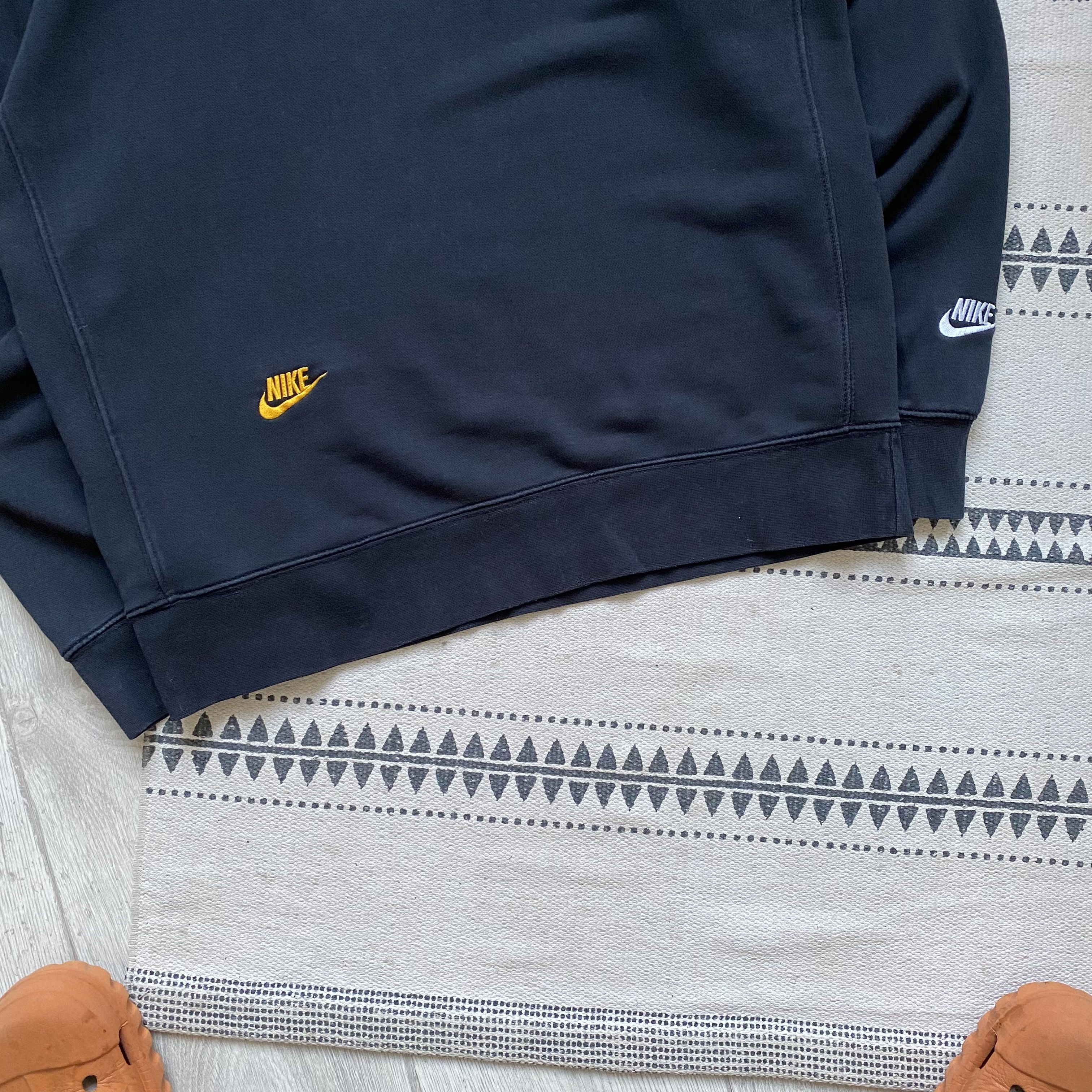 Nike 🖤 Y2K Nike multi logo boxy sweatshirt swoosh Size US M / EU 48-50 / 2 - 3 Thumbnail