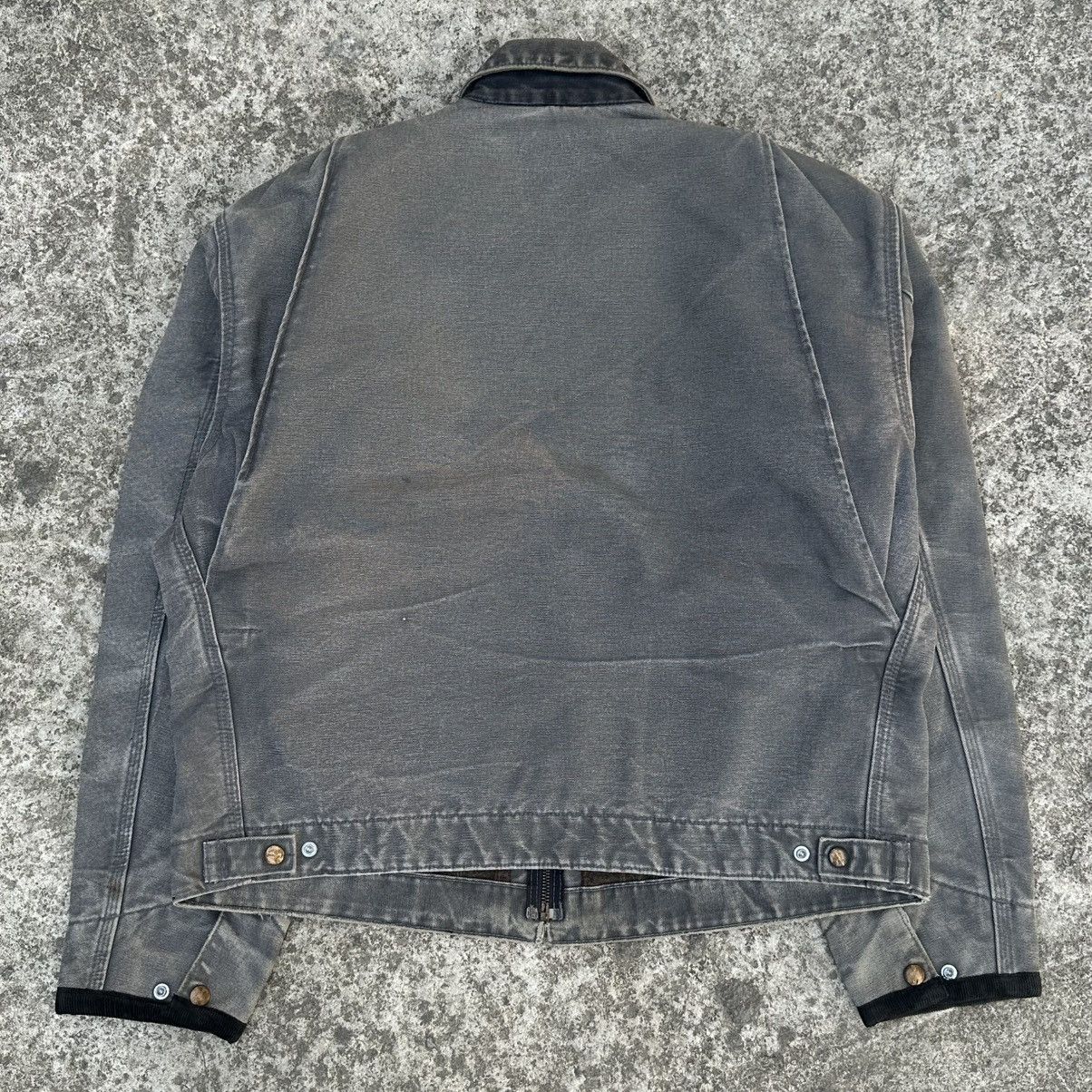 Carhartt Crazy Vintage 00s Faded Carhartt Detroit Jacket J97 GVL Size US L / EU 52-54 / 3 - 6 Thumbnail
