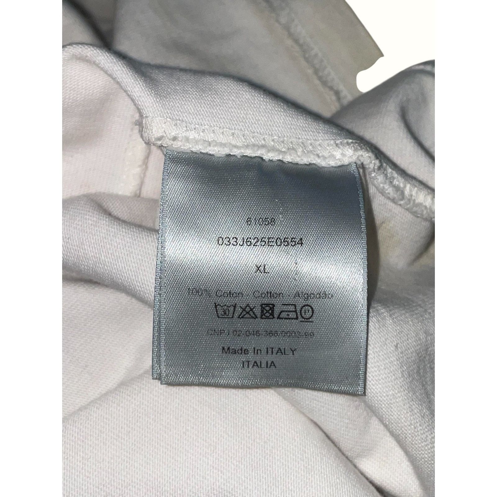 Dior Dior Logo White & Pink Tee Size US XL / EU 56 / 4 - 5 Thumbnail